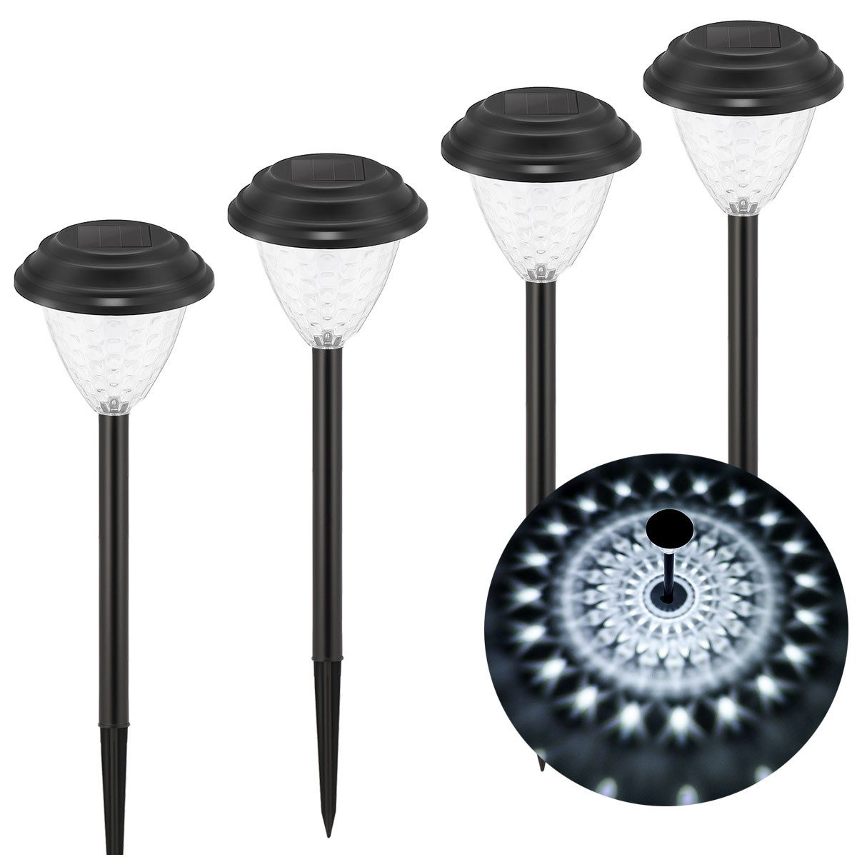 oyajia LED Solarleuchte 4/8 Stück Solar günstig online kaufen