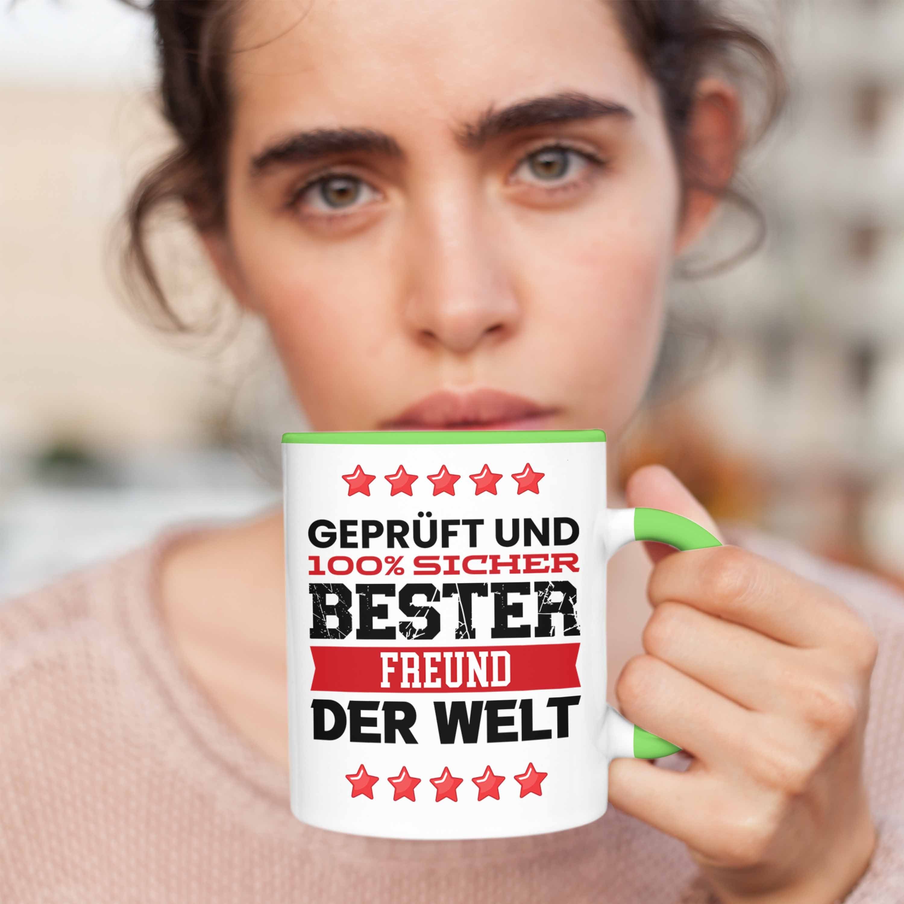 Grün Bester Der Bester - Tasse Freund für G Freund Welt Trendation Trendation Tasse Geschenk