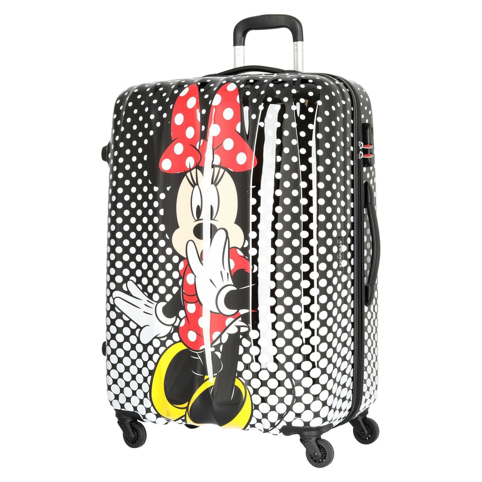 American Tourister® Trolley Mouse 4-Rollen-Trolley Alfatwist 4 Disney Polka Rollen L 75/28, - Minnie 2.0 Dot
