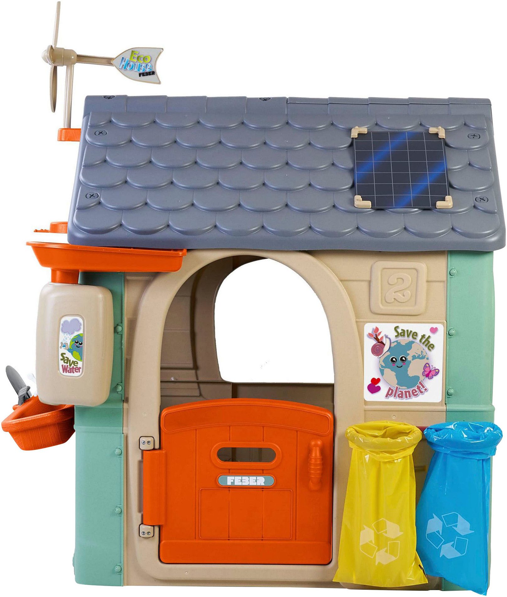 Feber® Spielhaus Recycled Eco, Made in Europe