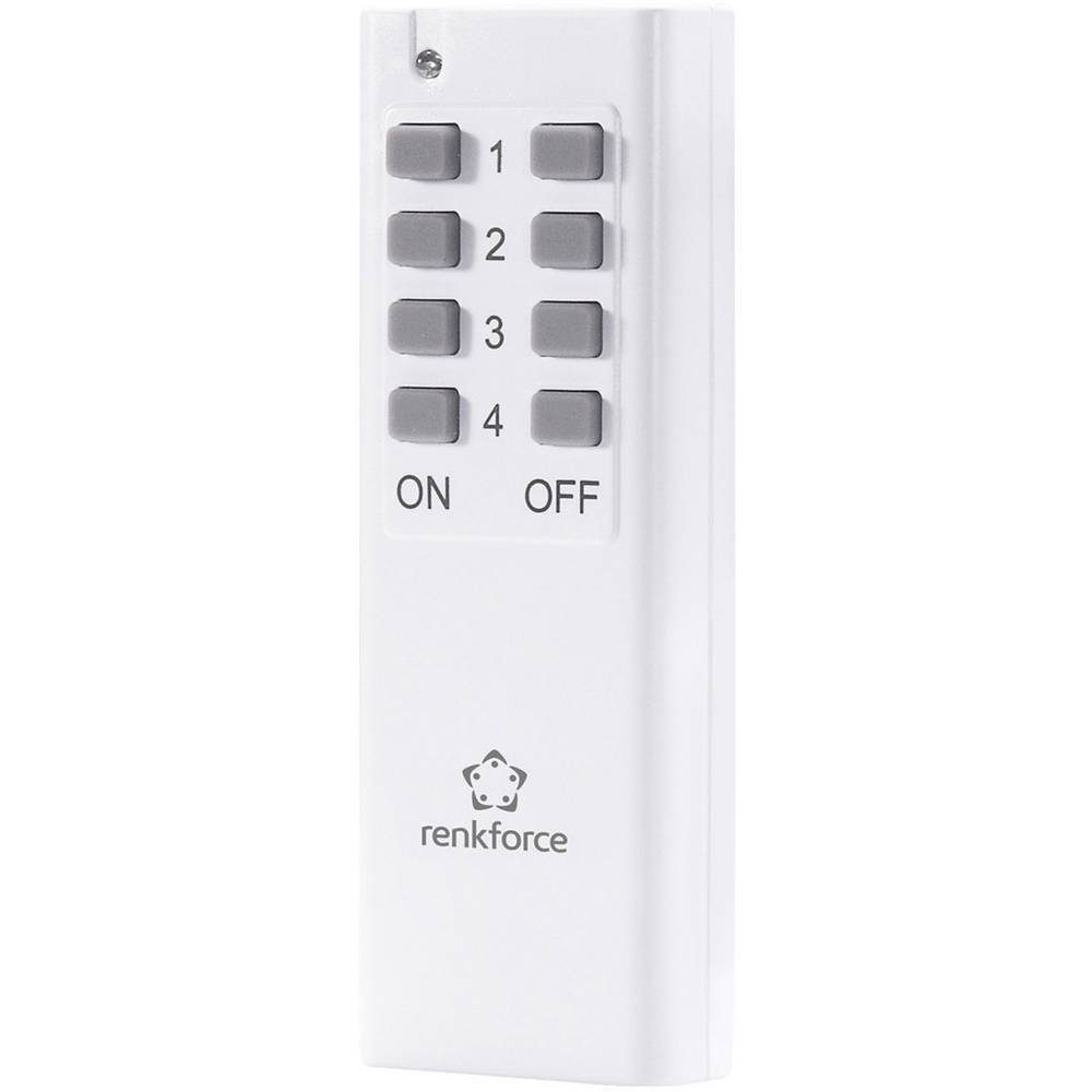 Renkforce Funksteckdose Zusatz-Fernbedienung 433 MHz