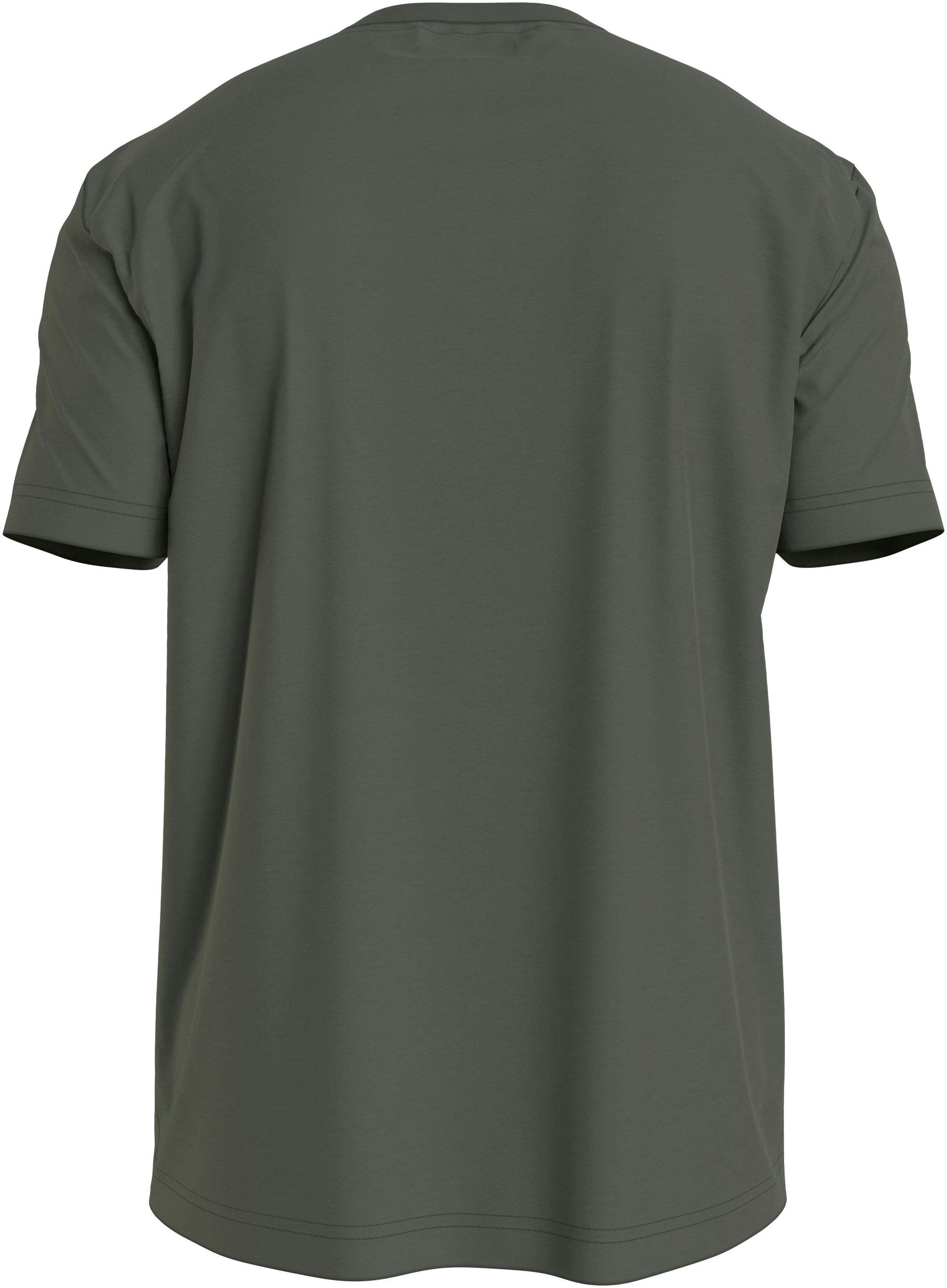 Calvin Klein T-Shirt MULTI COLOR LOGO T-SHIRT mit Markenlabel Thyme