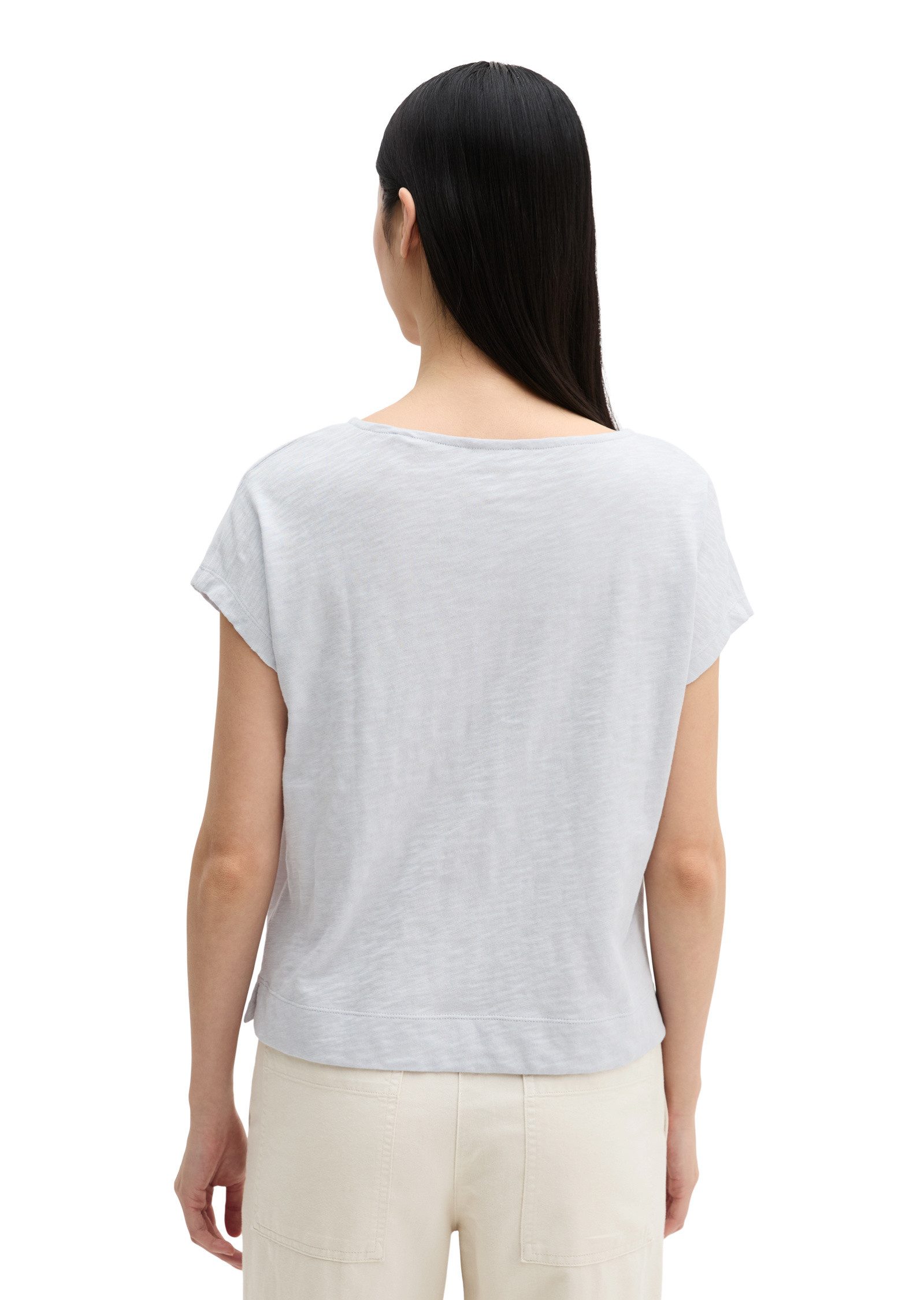 Marc O'Polo T-Shirt aus weichem Baumwoll-Slub-Jersey