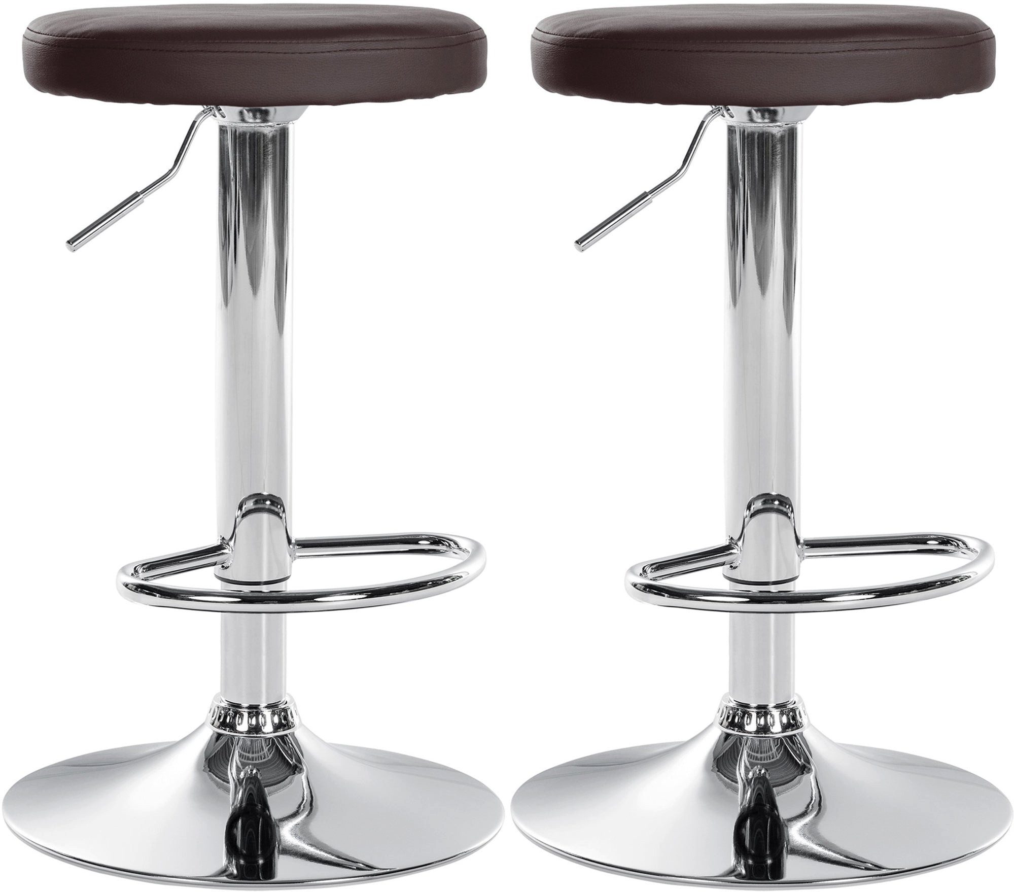 Bistrostuhl 2er Set Barhocker Ponte Kunstleder