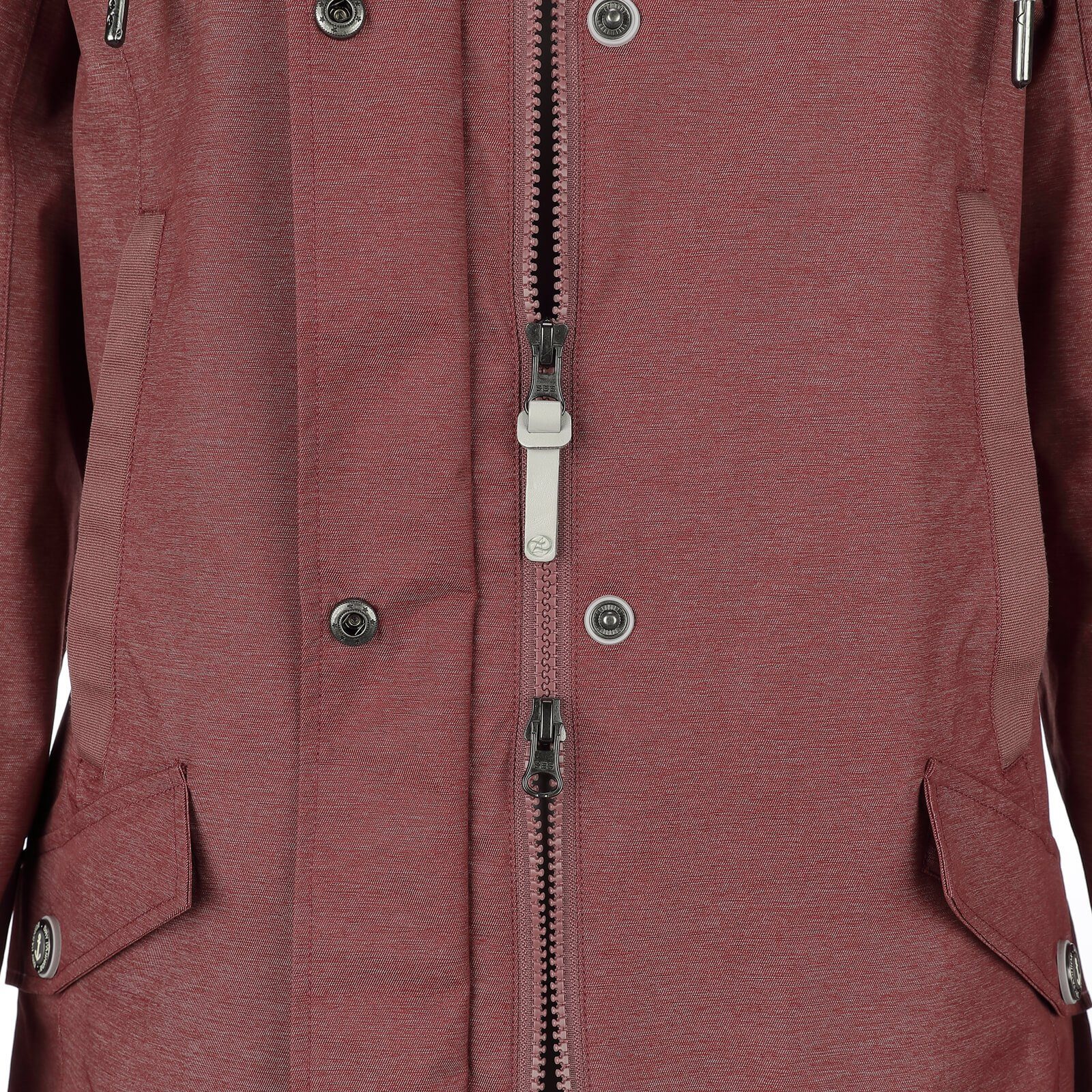 Dry Fashion Funktionsmantel Bansin Damen Regen-Mantel Bansin - Funktionsjacke Regenjacke wasserdicht
