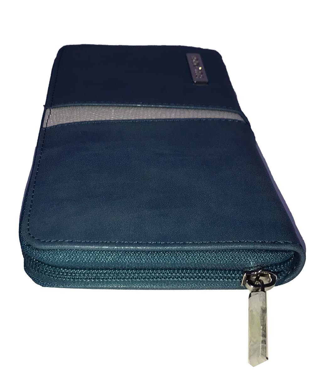 BULAGGI Mini Geldbörse Bulaggi-Geldbörse Avery wallet zip (Blau)