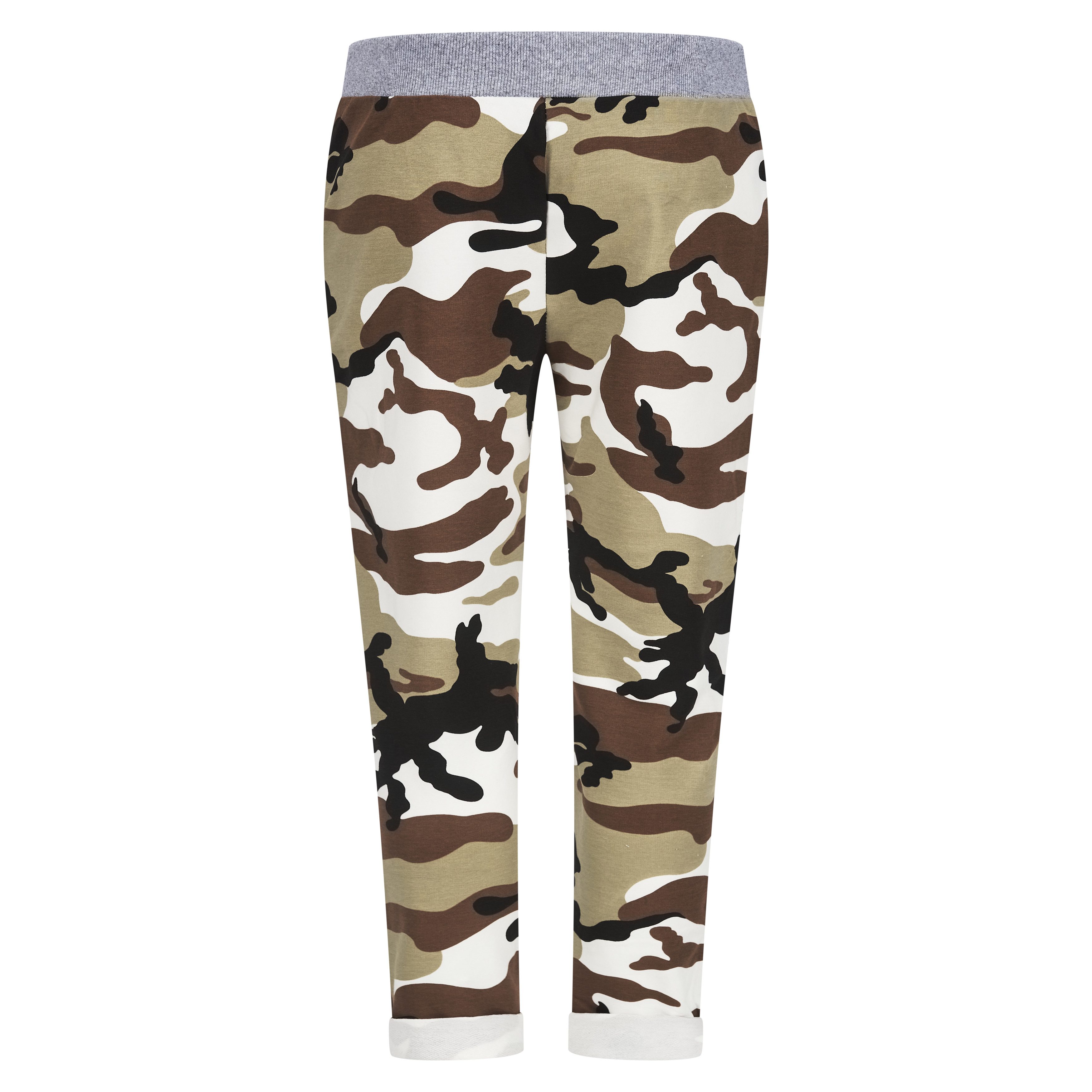 Mississhop Chinohose Damen Hose Blumen Jogginghose günstig online kaufen