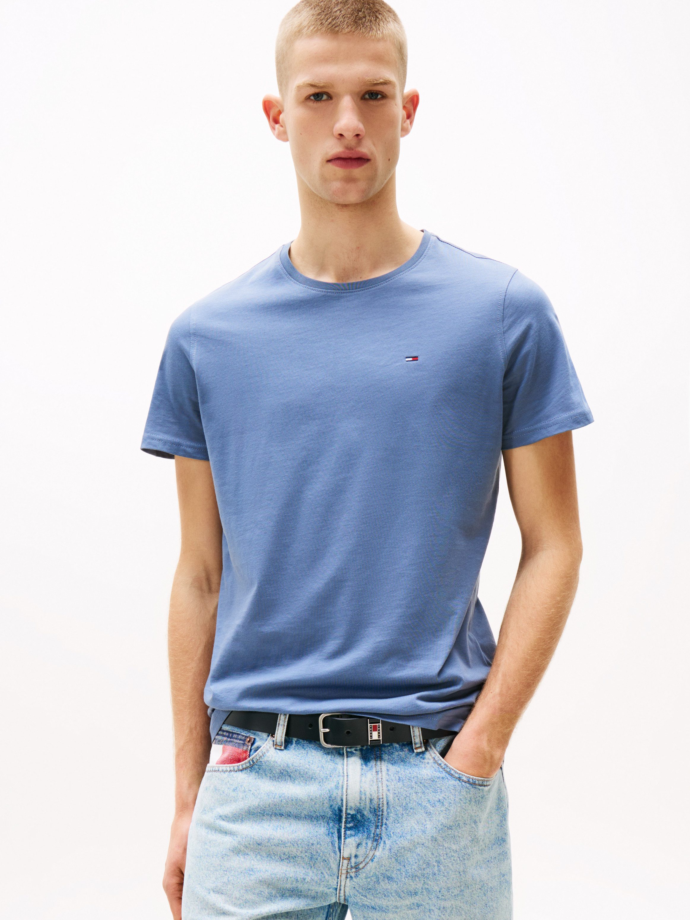 Tommy Jeans T-Shirt TJM ESSENTIAL SOLID günstig online kaufen