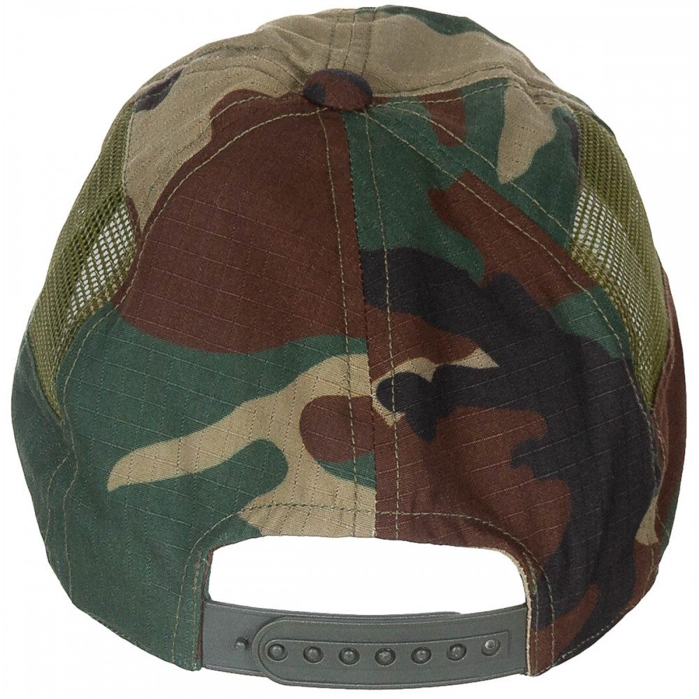 MFH Snapback Cap MFH US Cap mit Belüftung und verstellbarem Druckknopf.