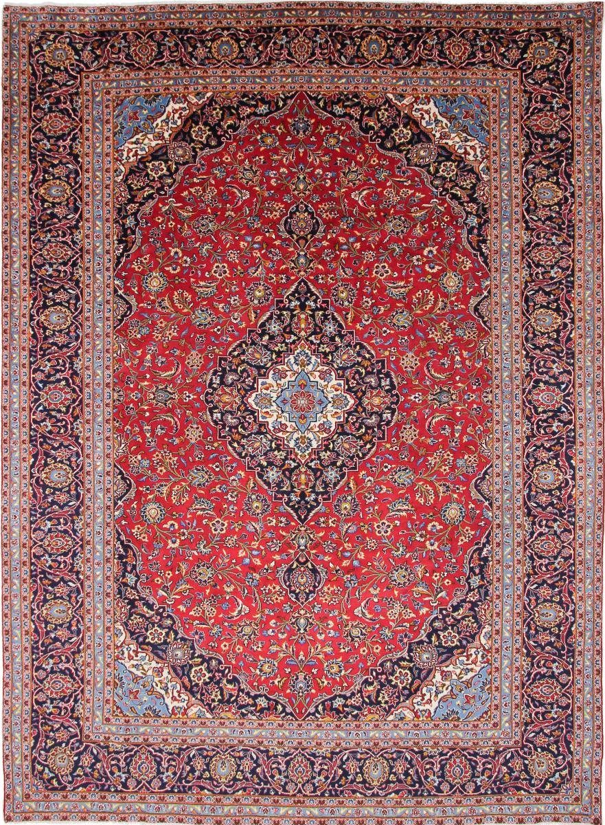 Orientteppich Keshan 287x394 Handgeknüpfter Orientteppich / Perserteppich, Nain Trading, rechteckig, Höhe: 12 mm