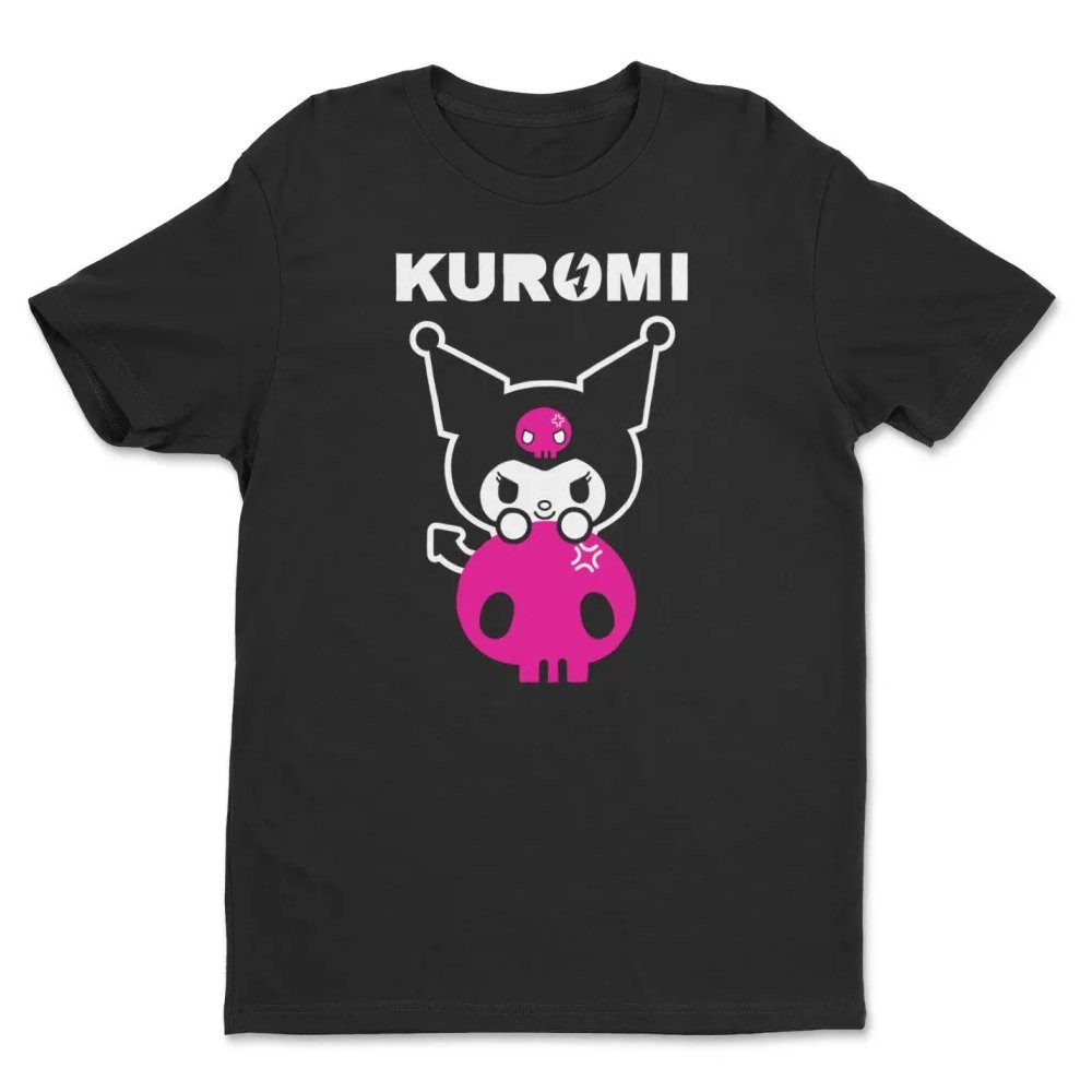 Hello Kitty T-Shirt Kuromi Pink Patch T-Shirt
