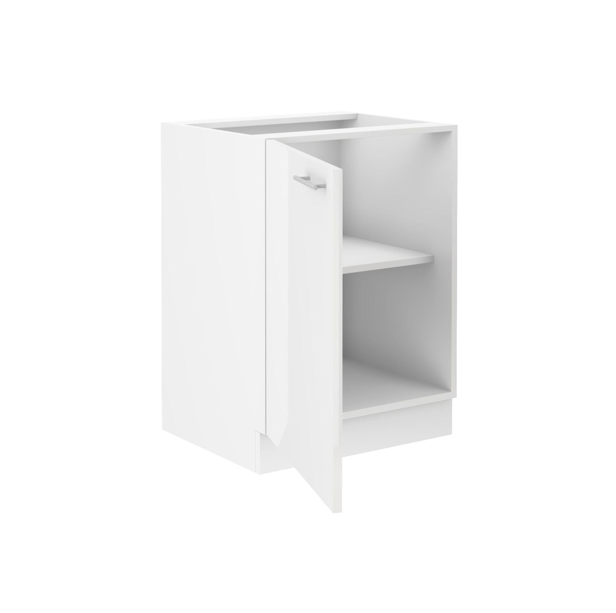 Küchen-Preisbombe Unterschrank 60 Küche Lara Weiß Hochglanz + Weiß matt Küc günstig online kaufen