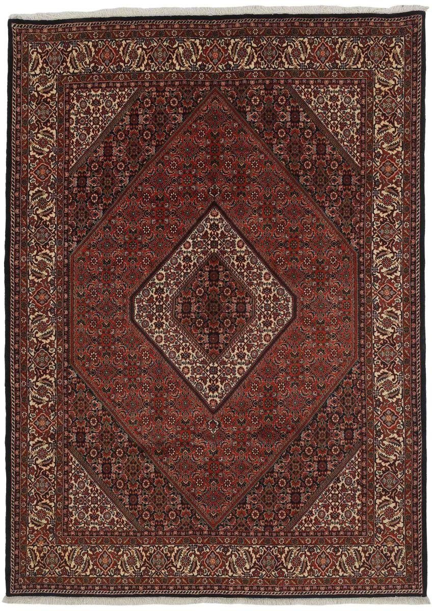 Orientteppich Bidjar Zanjan 204x297 Handgeknüpfter Orientteppich / Perserteppich, Nain Trading, rechteckig, Höhe: 12 mm