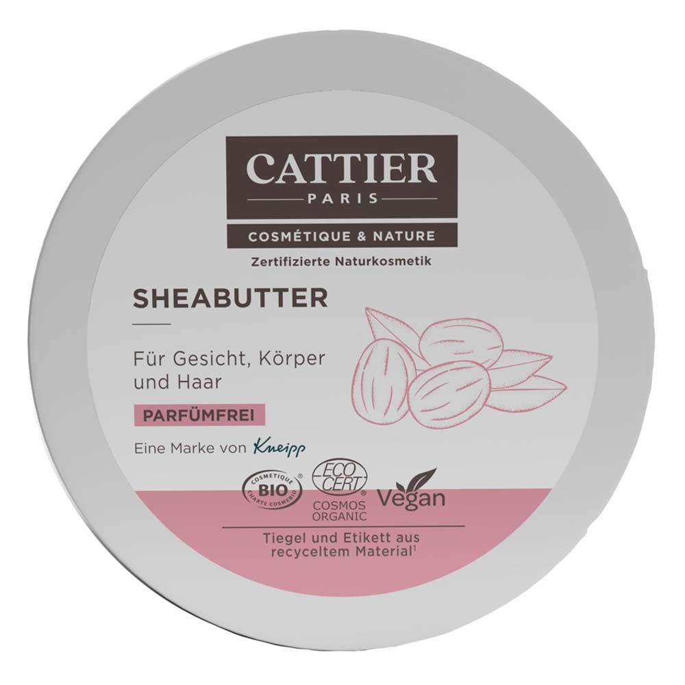 Körperbutter Sheabutter - ohne Duft 100g