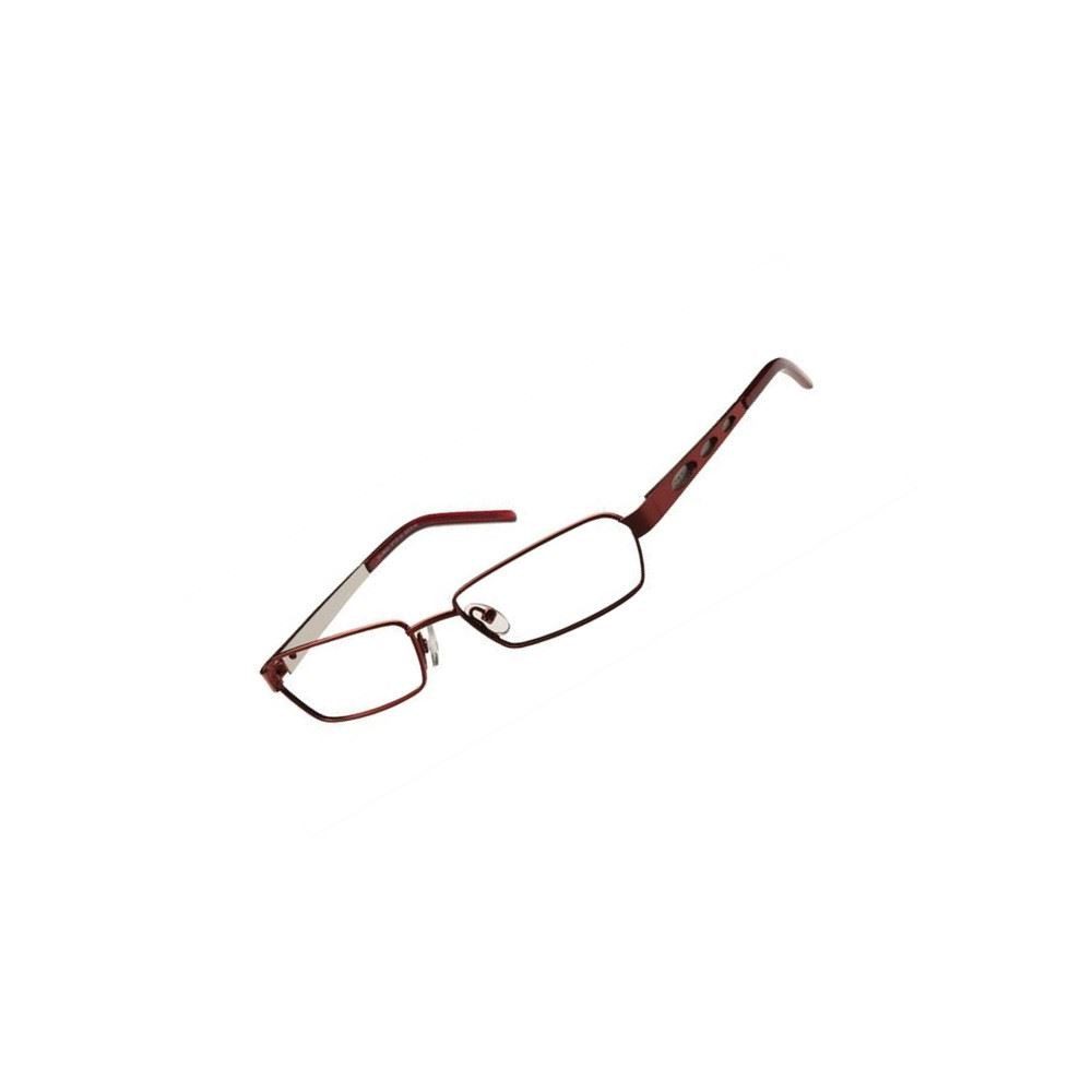 Fossil Brillengestell Korrektionsfassung Brille Metall Rot 52/16/135 - OF1125601, Metall