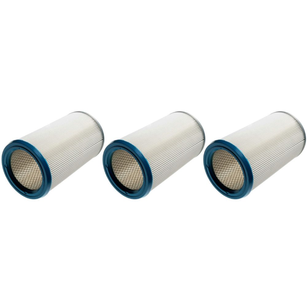 Patronenfilter 3x passend für Kärcher NT 200, NT 601, NT 602, NT 602 LP, NT 802 I