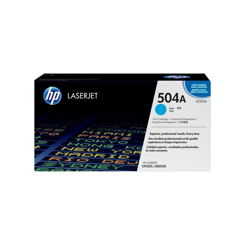 Tonerpatrone No.504A Toner cyan