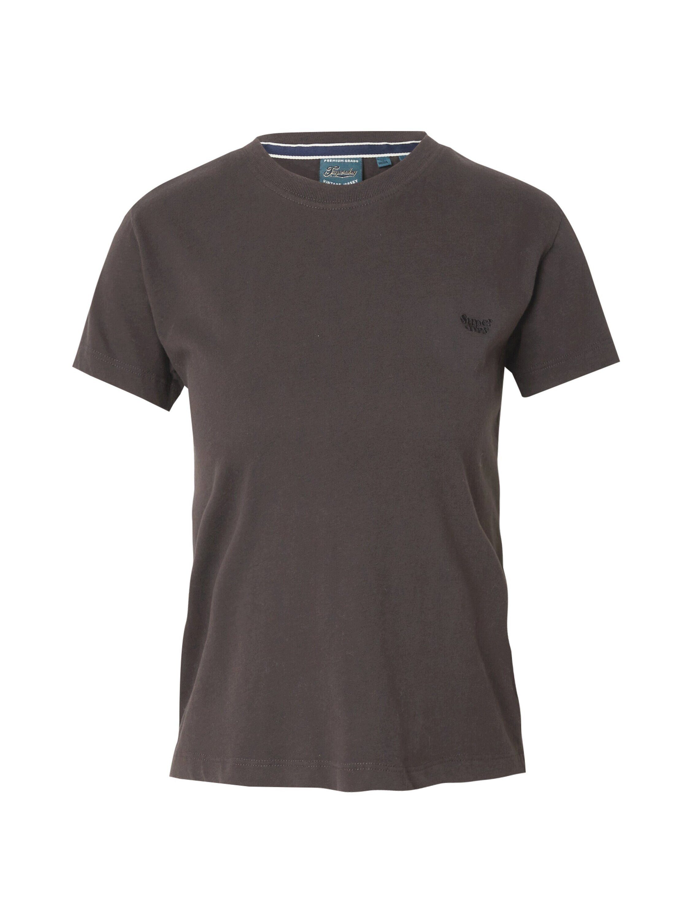 Superdry T-Shirt ESSENTIAL (1-tlg) Stickerei, Plain/ohne Details