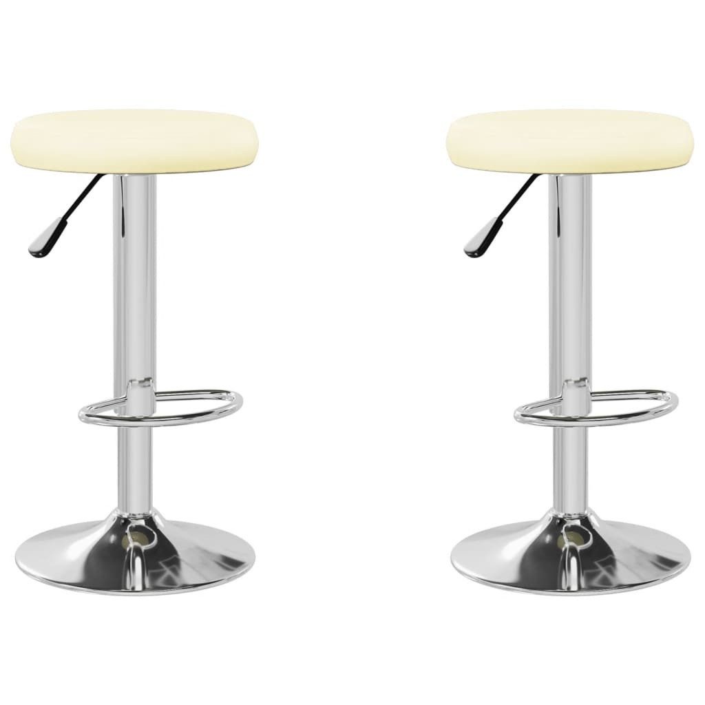 vidaXL Barhocker Barhocker 2 Stk. Creme günstig online kaufen