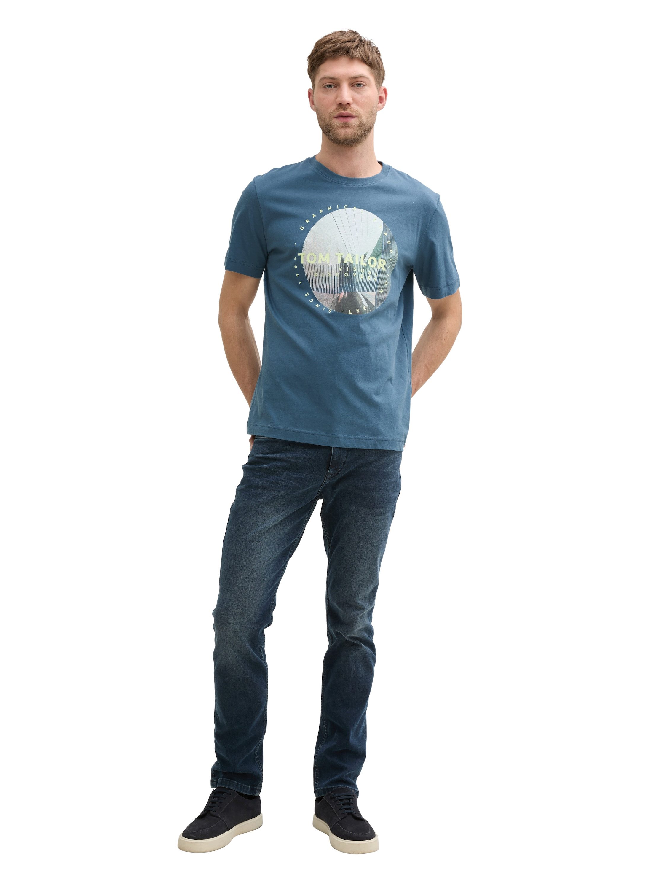 TOM TAILOR T-Shirt mit Foto-Print