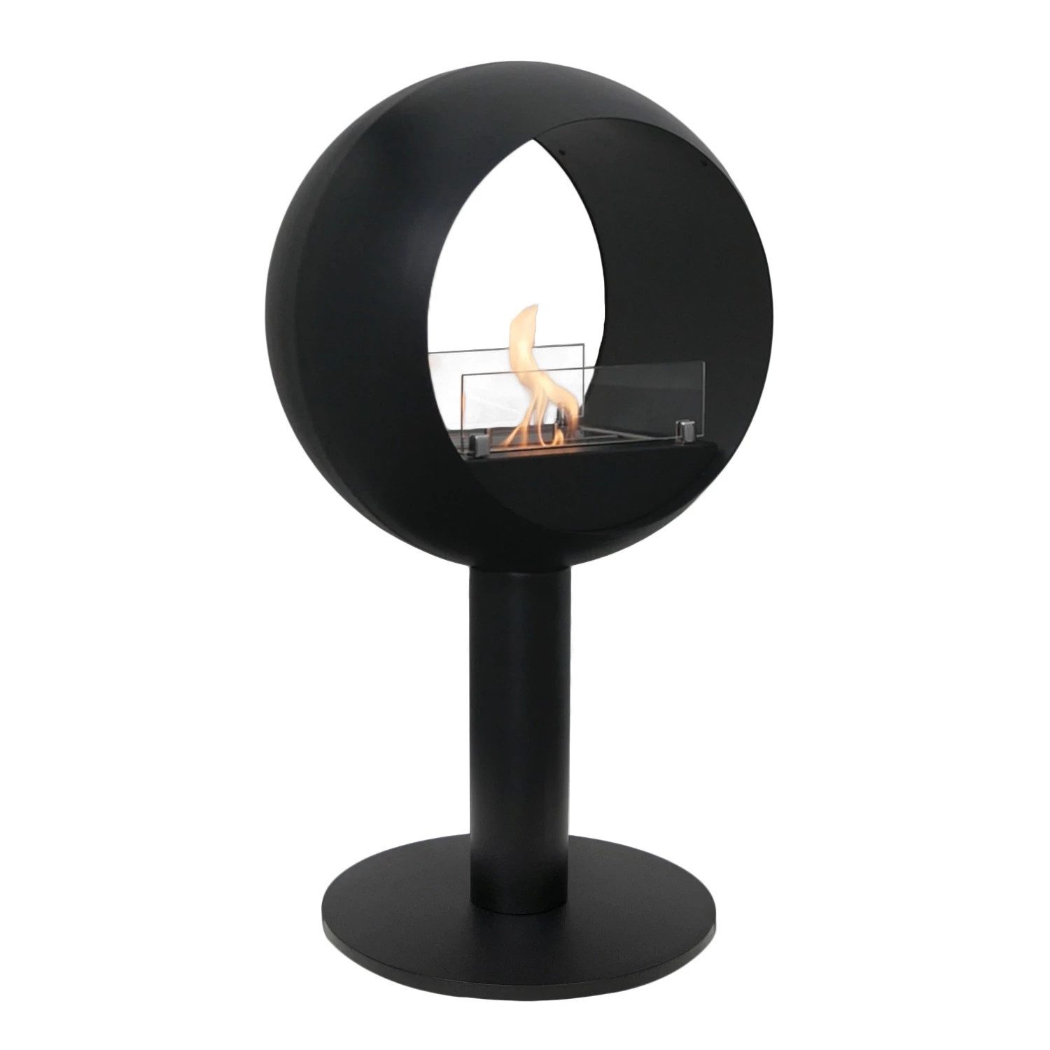 ScandiFlames Kaminofen Edmonton Tunnel freistehend, Ethanol, 1,9 kW, Ethanolkamin