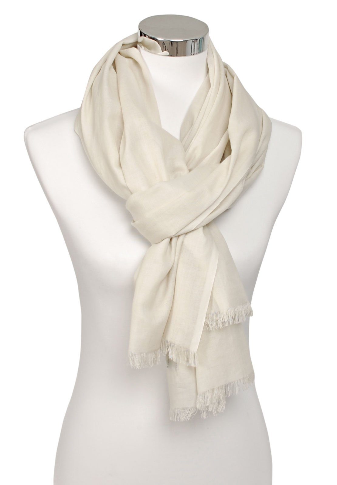 Bovari Schal Damen-Schal aus 100% gekämmter günstig online kaufen