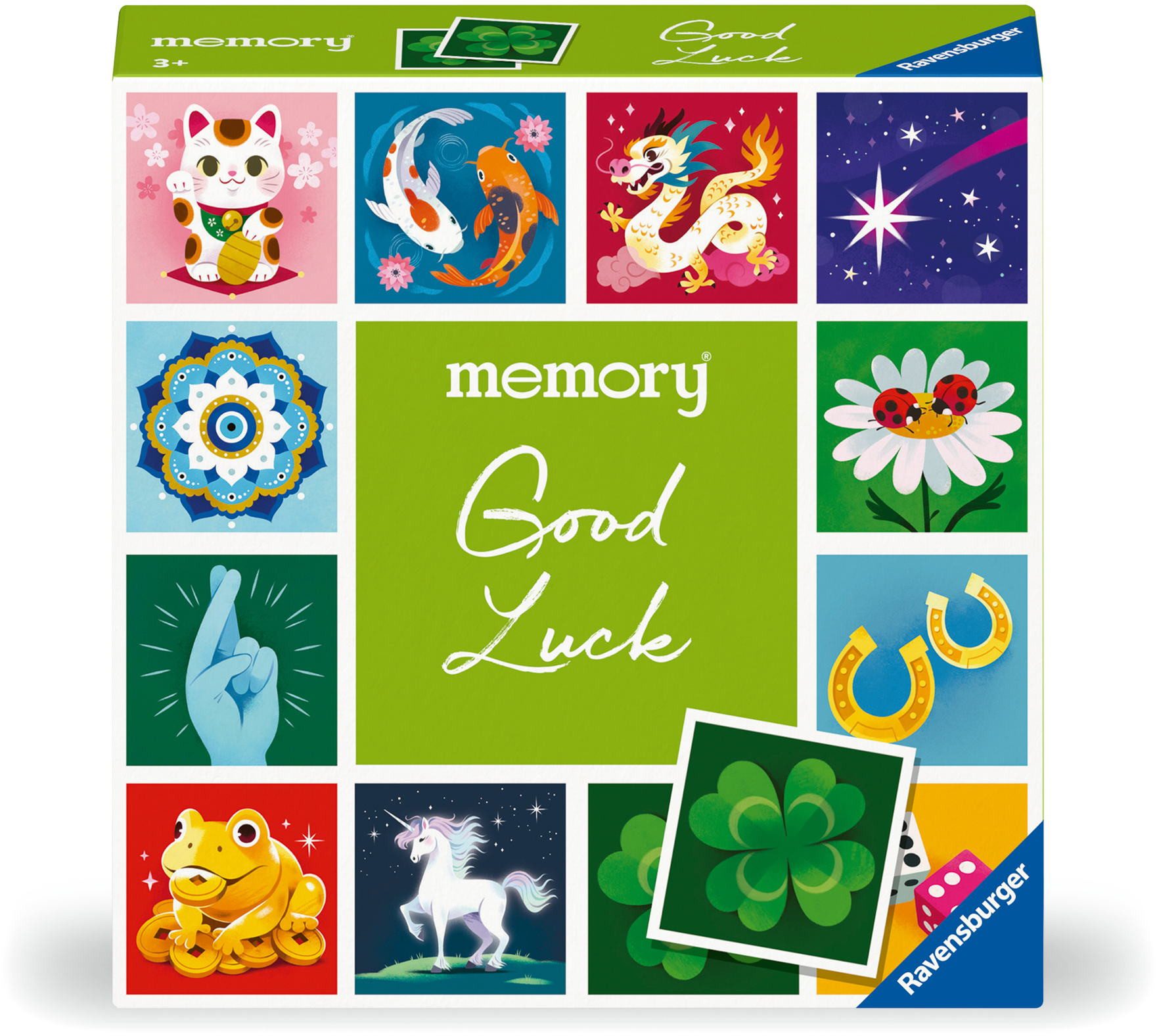 Ravensburger Spiel 48 Karten Kinderspiel Kartenlegespiel memory moments Good Luck 23488