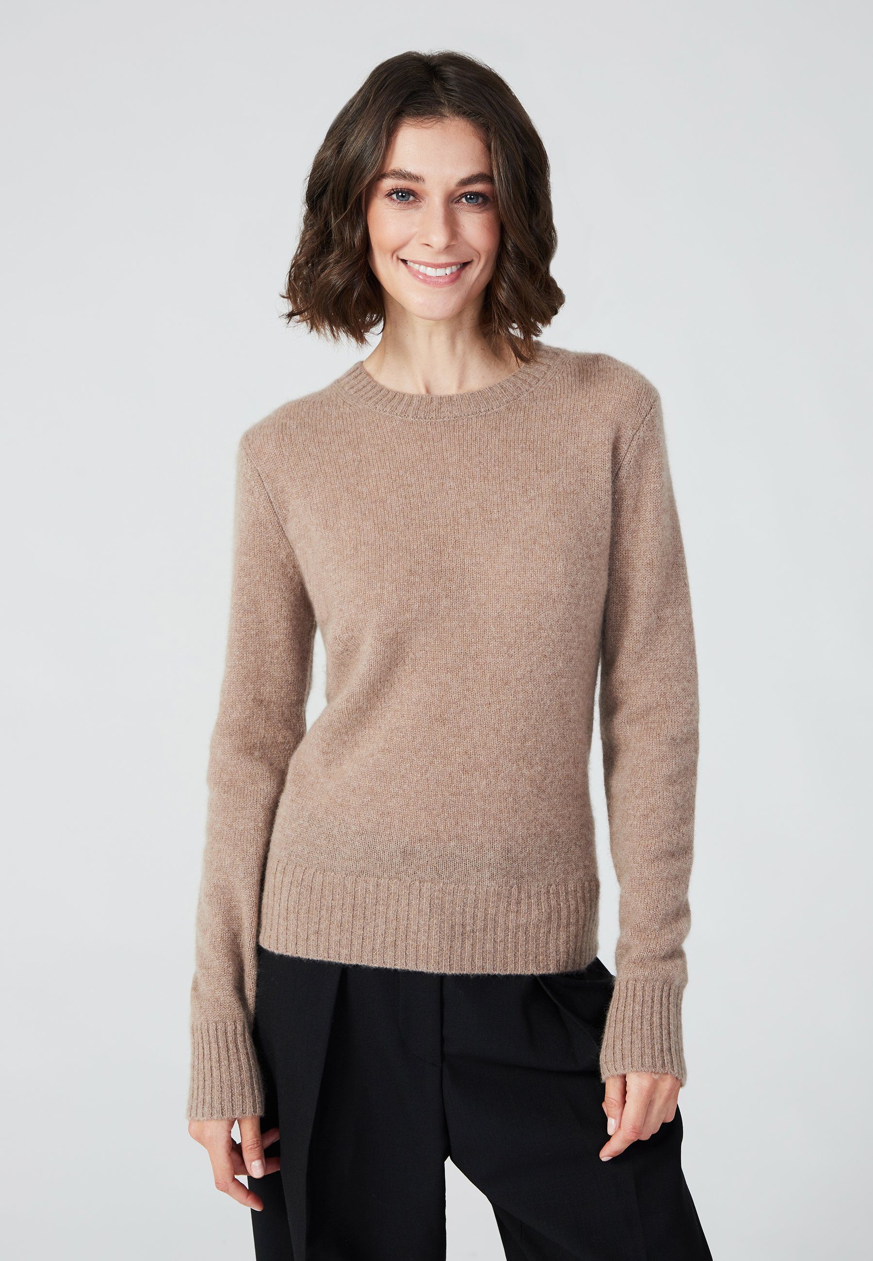 nougat Kaschmirpullover Kaschmirpullover Style & Republic