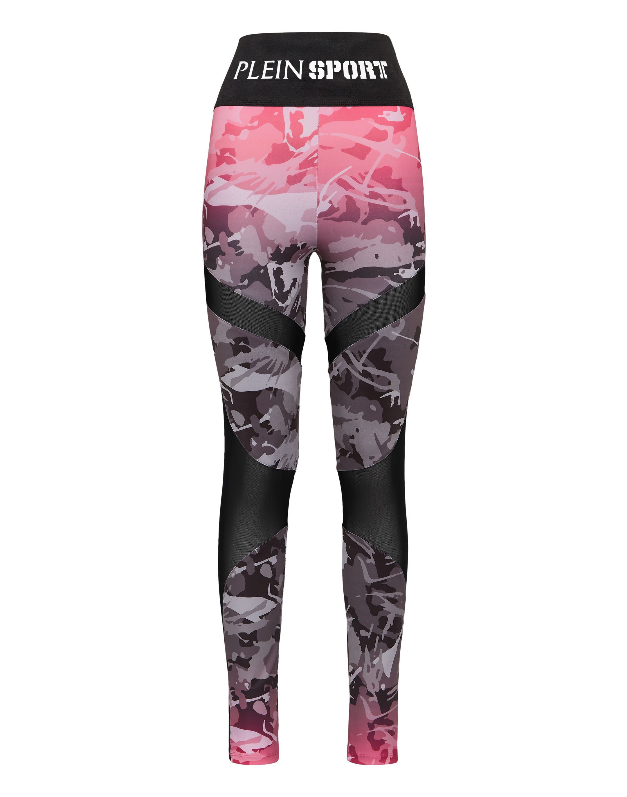 PLEIN SPORT Леггинсы Camouflage