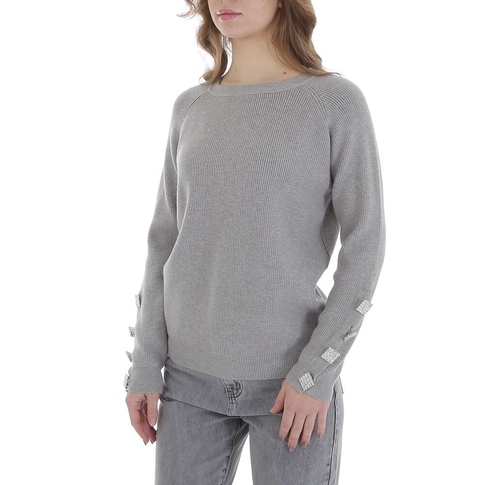 Ital-Design Strickpullover Damen Freizeit (88578872) Strass günstig online kaufen