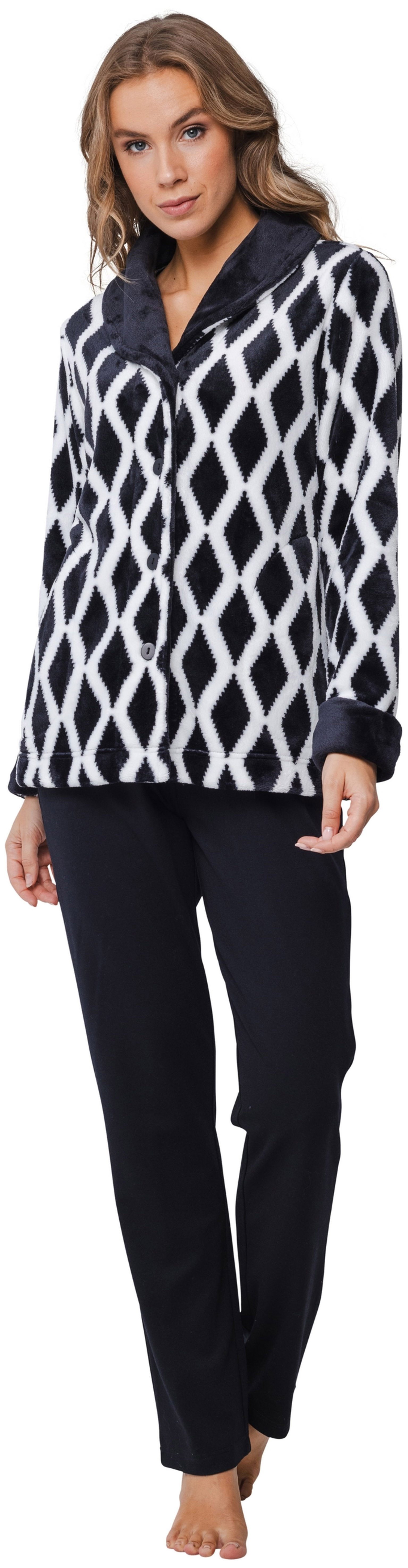 Pastunette Hausanzug Pastunette Damen Hausanzug Fleece (2 tlg) Kuschelige Qualität