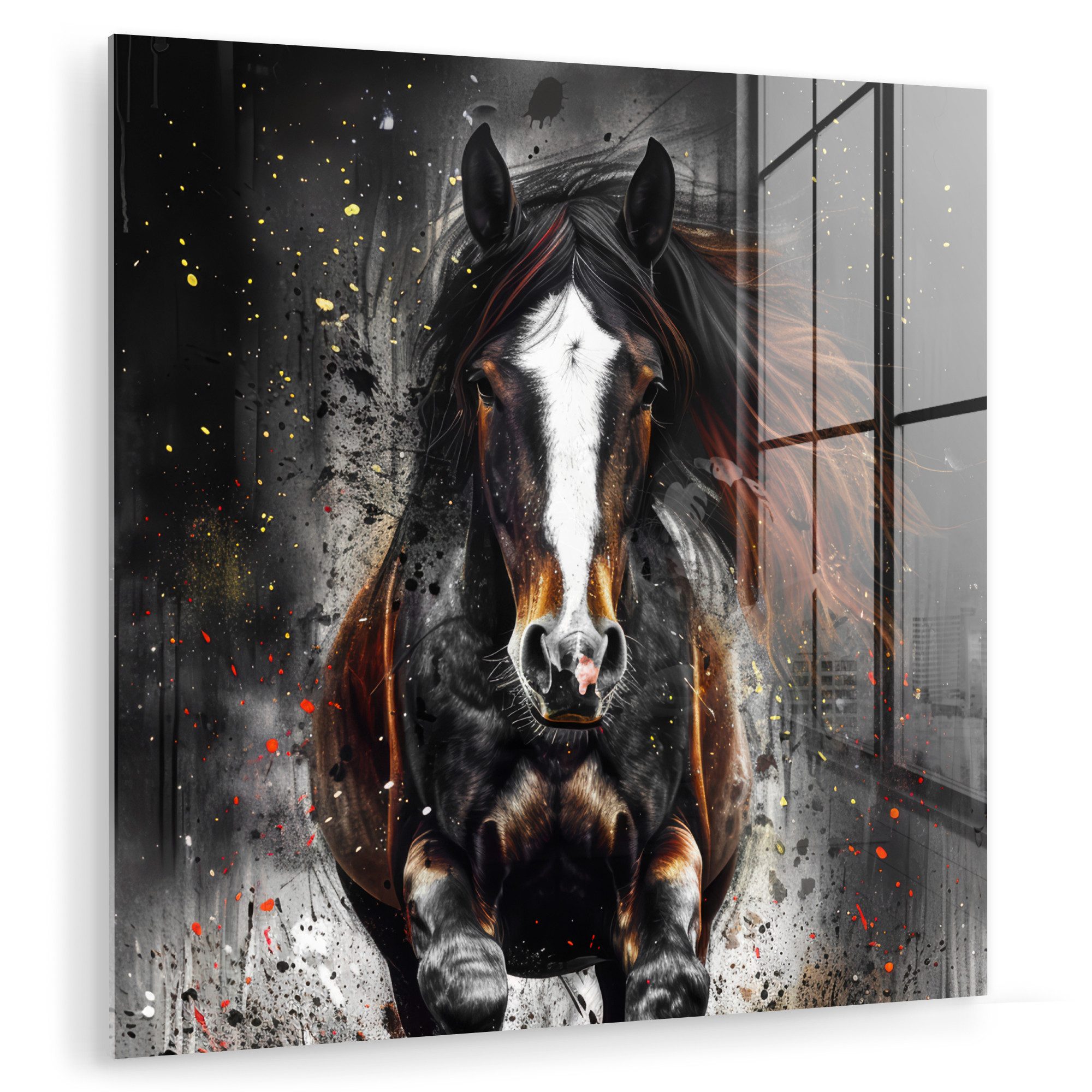 MuchoWow Acrylglasbild Pferd - Tiere - günstig online kaufen