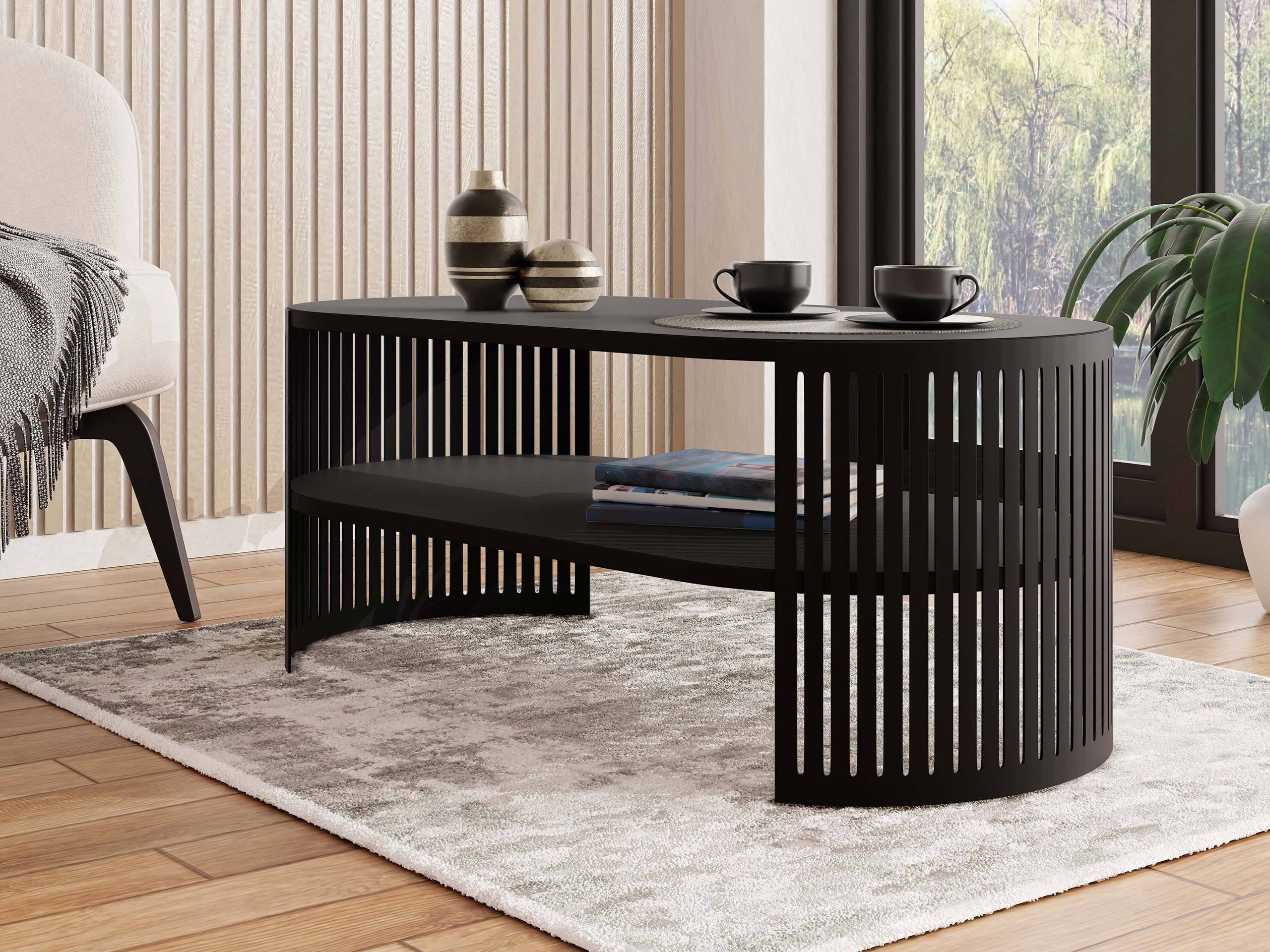 MIRJAN24 Couchtisch Fikoli Oval I (mit günstig online kaufen