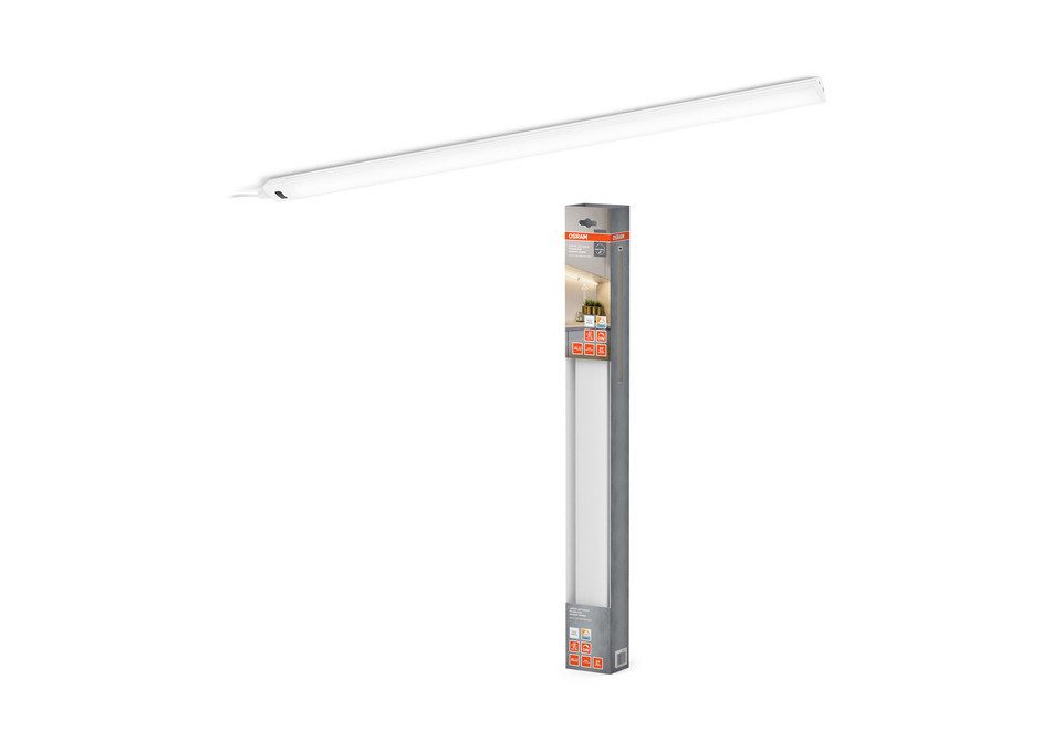 Osram Unterbauleuchte Osram LED Unterbauleuchte Linear Angle rahmenlos, Dimmbar mit Bewegungsmelder