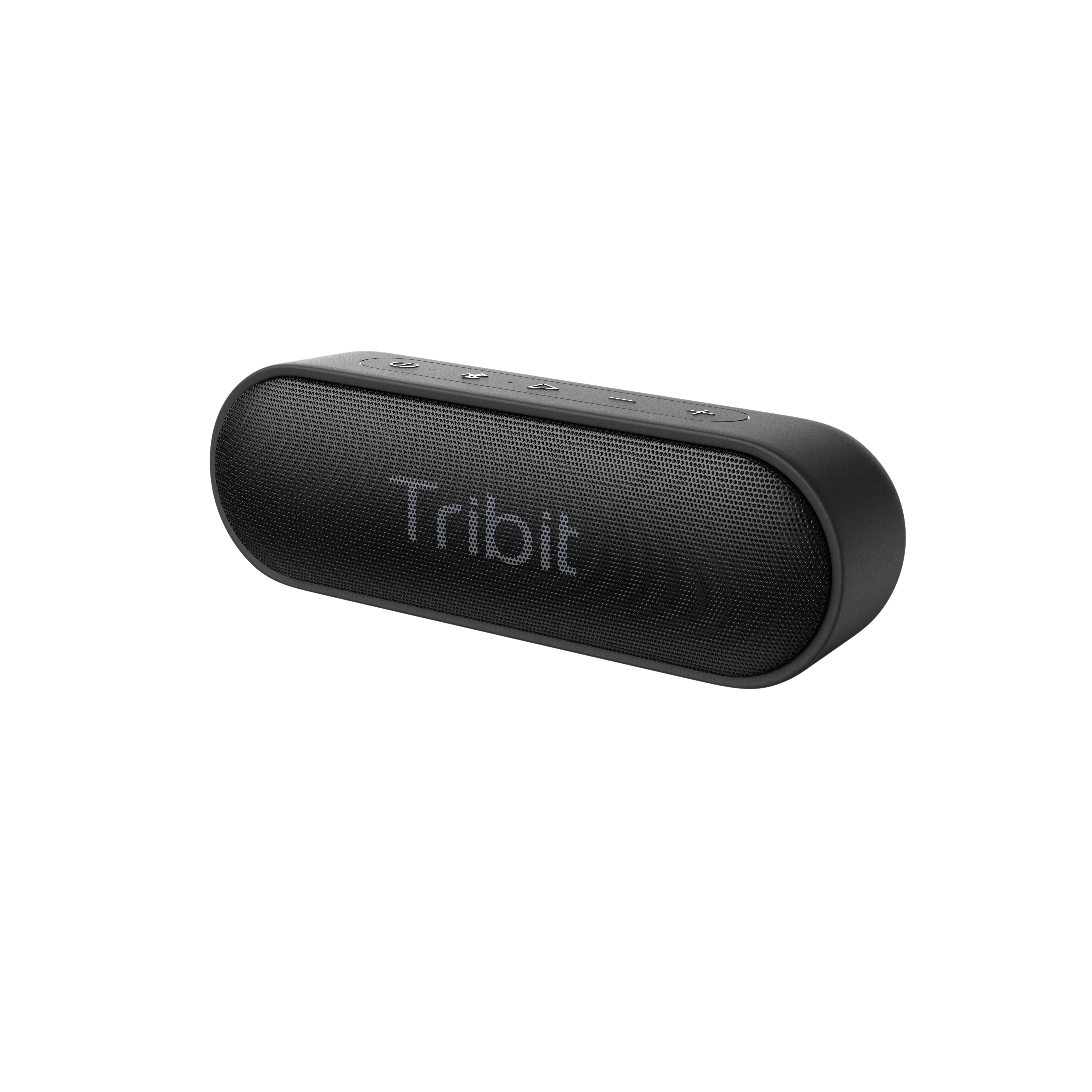 Tribit XSound Go Tragbarer Lautsprecher IPX7 Wasserdicht Bluetooth-Lautsprecher (Bluetooth, 16 W, 12W Tragbarer Lautsprecher Lauter Stereoklang, 24 Stunden Spielzeit) Schwarz