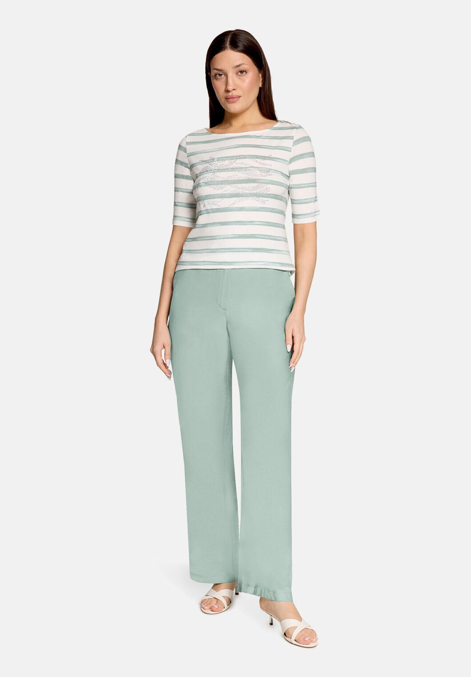 Betty Barclay Kurzarmshirt Damen mit U-Boot-Ausschnitt (1-tlg)