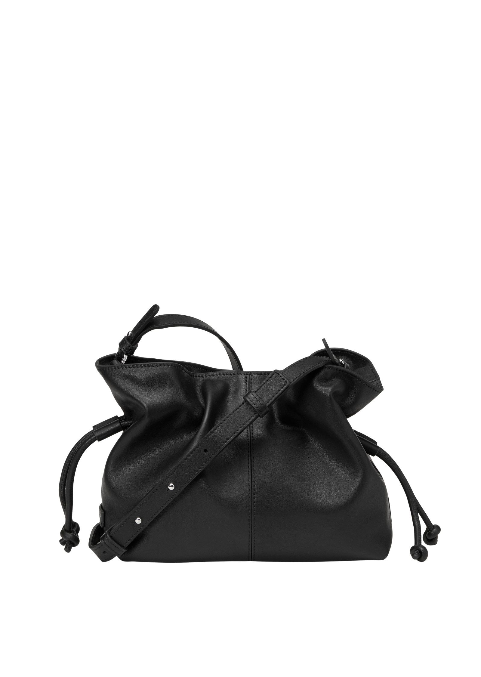Marc O'Polo Accessories Umhängetasche Simona, Beuteltasche, Hobobag, Schultertasche mit Zugband