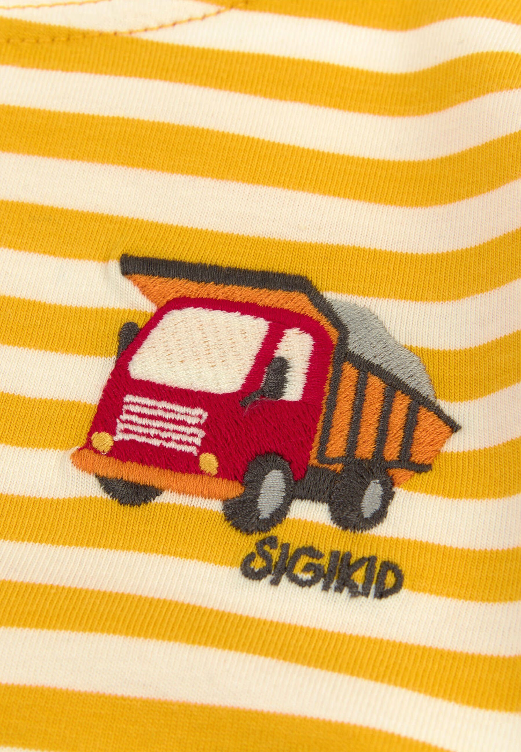 Sigikid Langarmshirt Kindershirt (1-tlg) gelb Langarmshirt