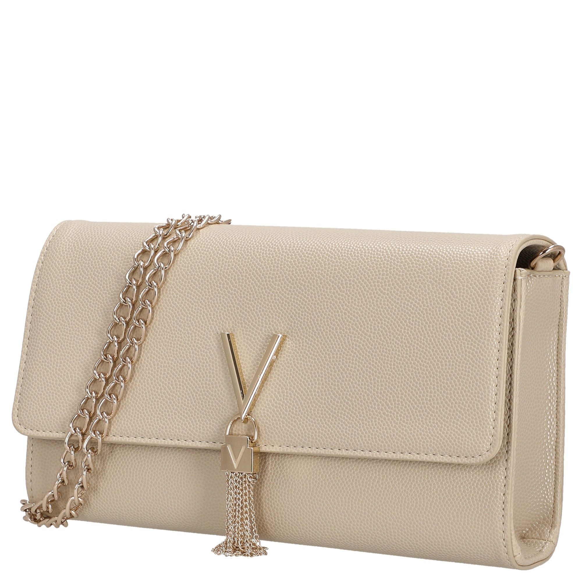 VALENTINO BAGS Clutch Divina Abendtasche - Umhängetasche 27 cm (beige)