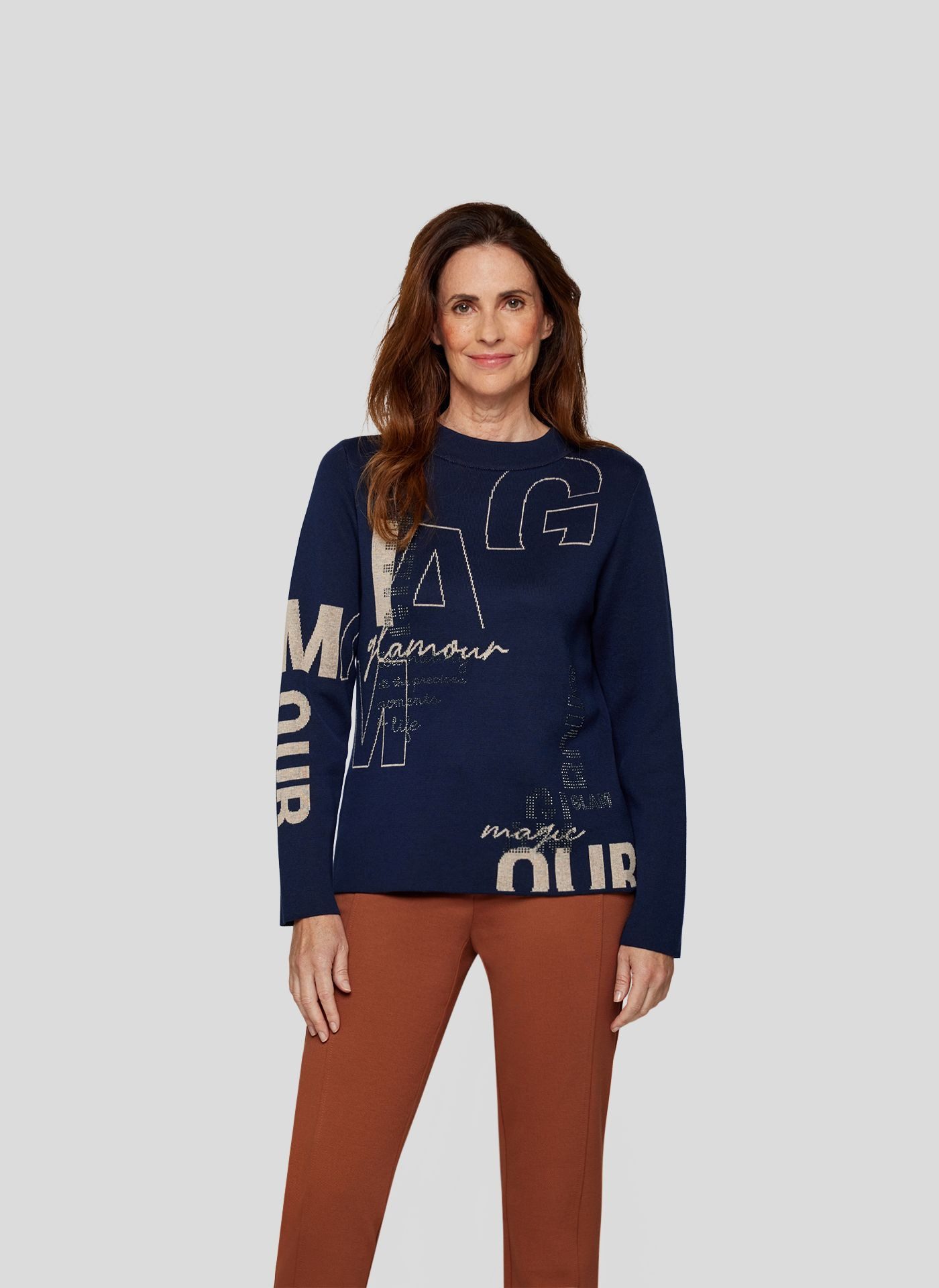 Rabe Ajourpullover