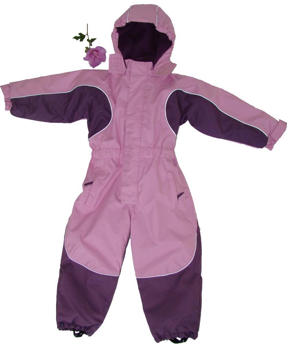 Maylynn Schneeoverall Kuscheliger Schneeanzug Skianzug rosa atmungsaktiv und wasserdicht – Bild 2 von 5