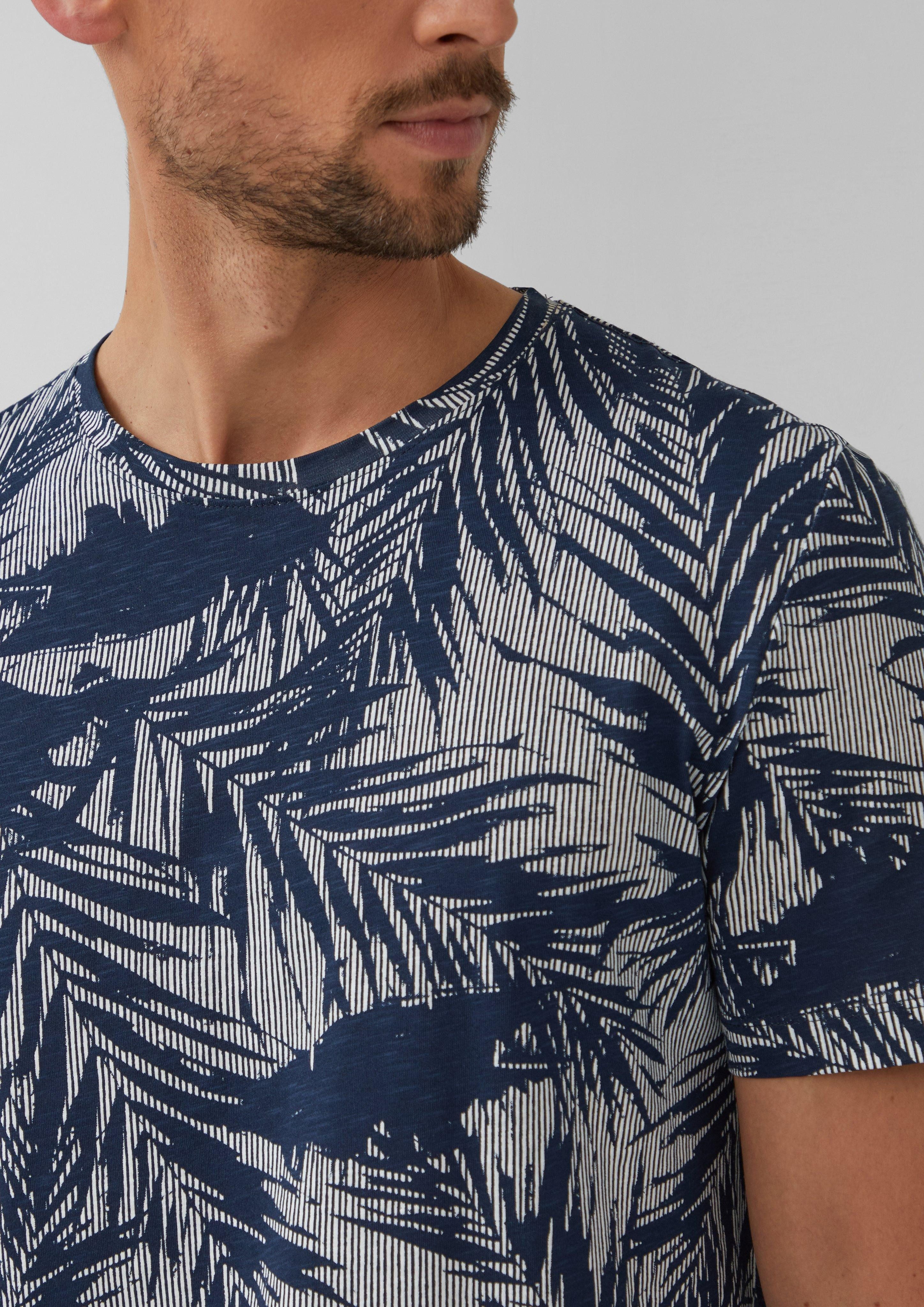 s.Oliver Kurzarmshirt T-Shirt mit Crew Neck günstig online kaufen