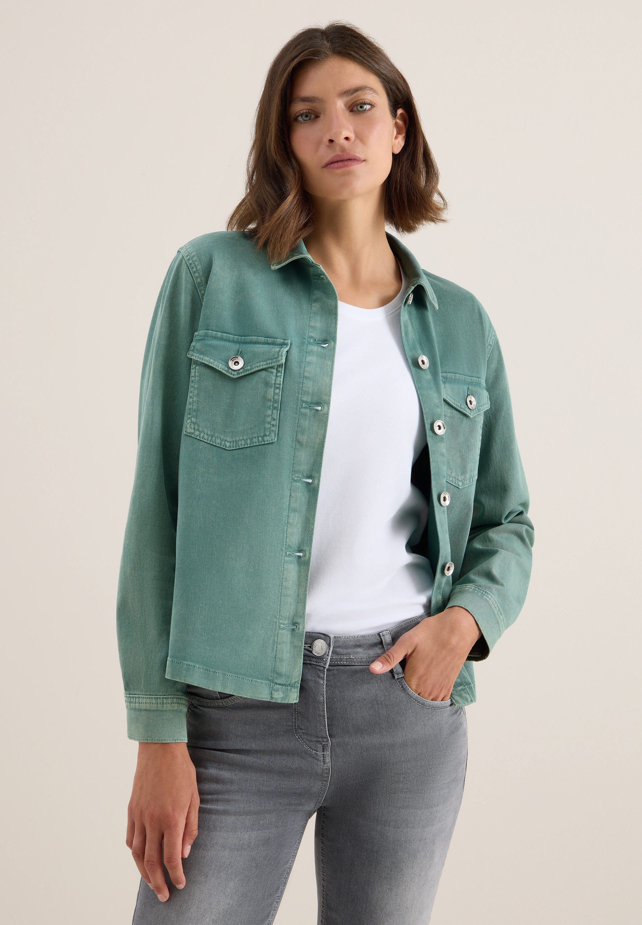 CECIL Kurzjacke im Denim-Style günstig online kaufen