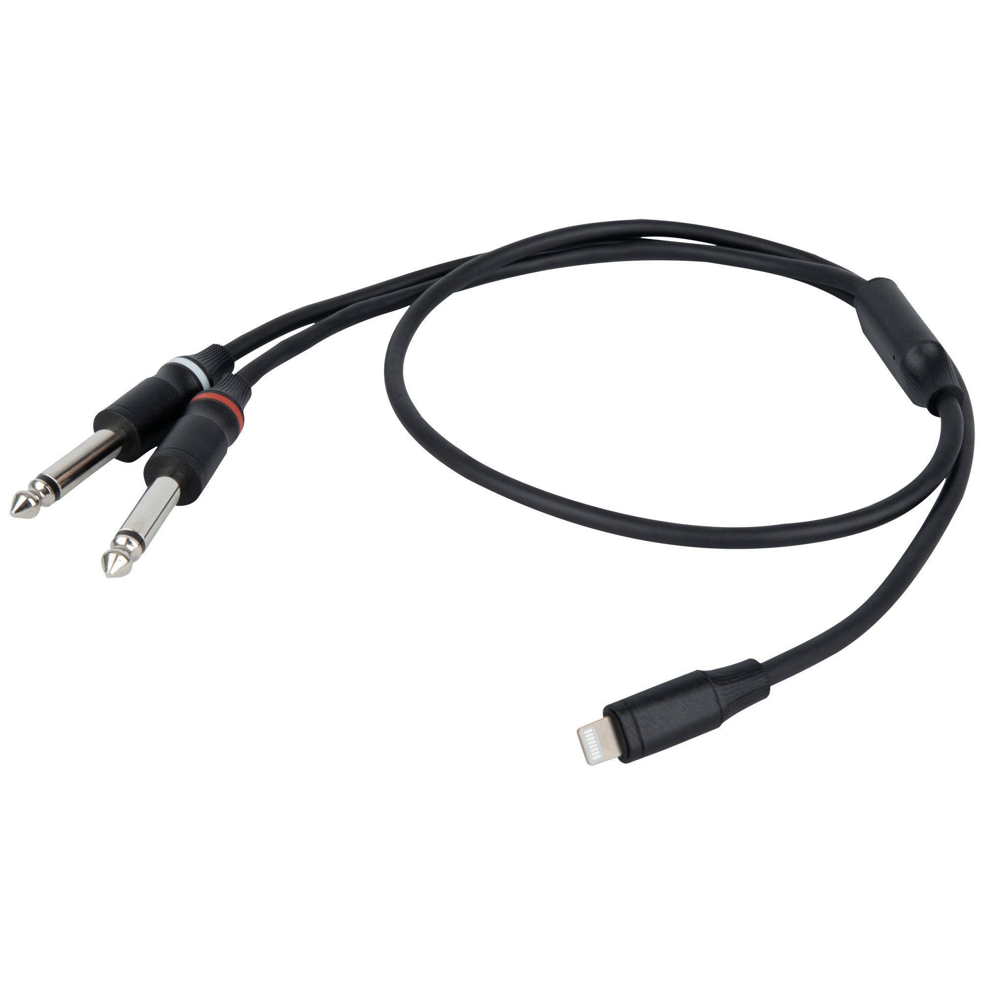 DAP DAP FL101 - Lightning to 2 Mono Jack L/R 1,5 m Audio-Adapter