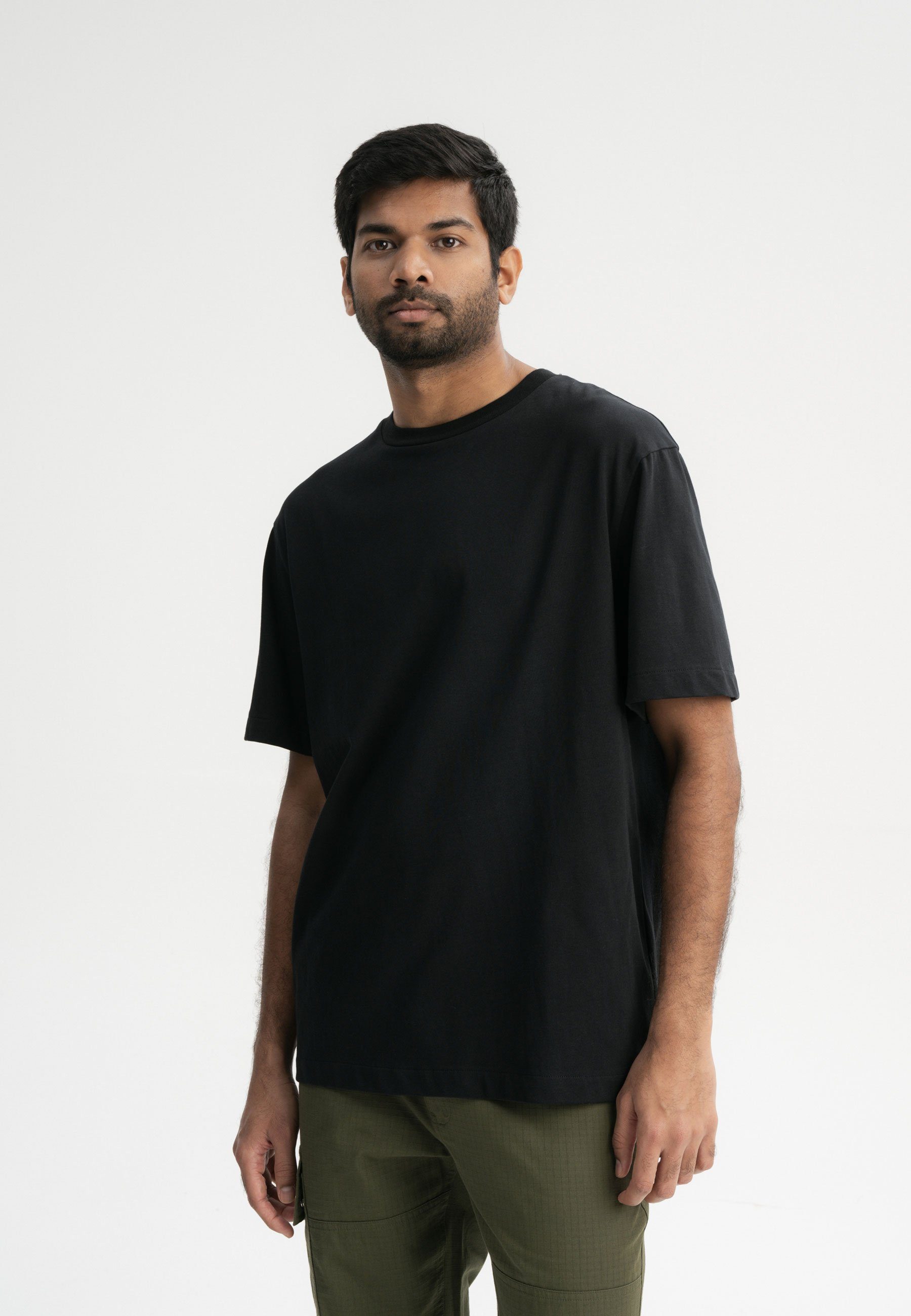 MELA Kurzarmshirt Oversized T-Shirt schwer BHAJAN günstig online kaufen