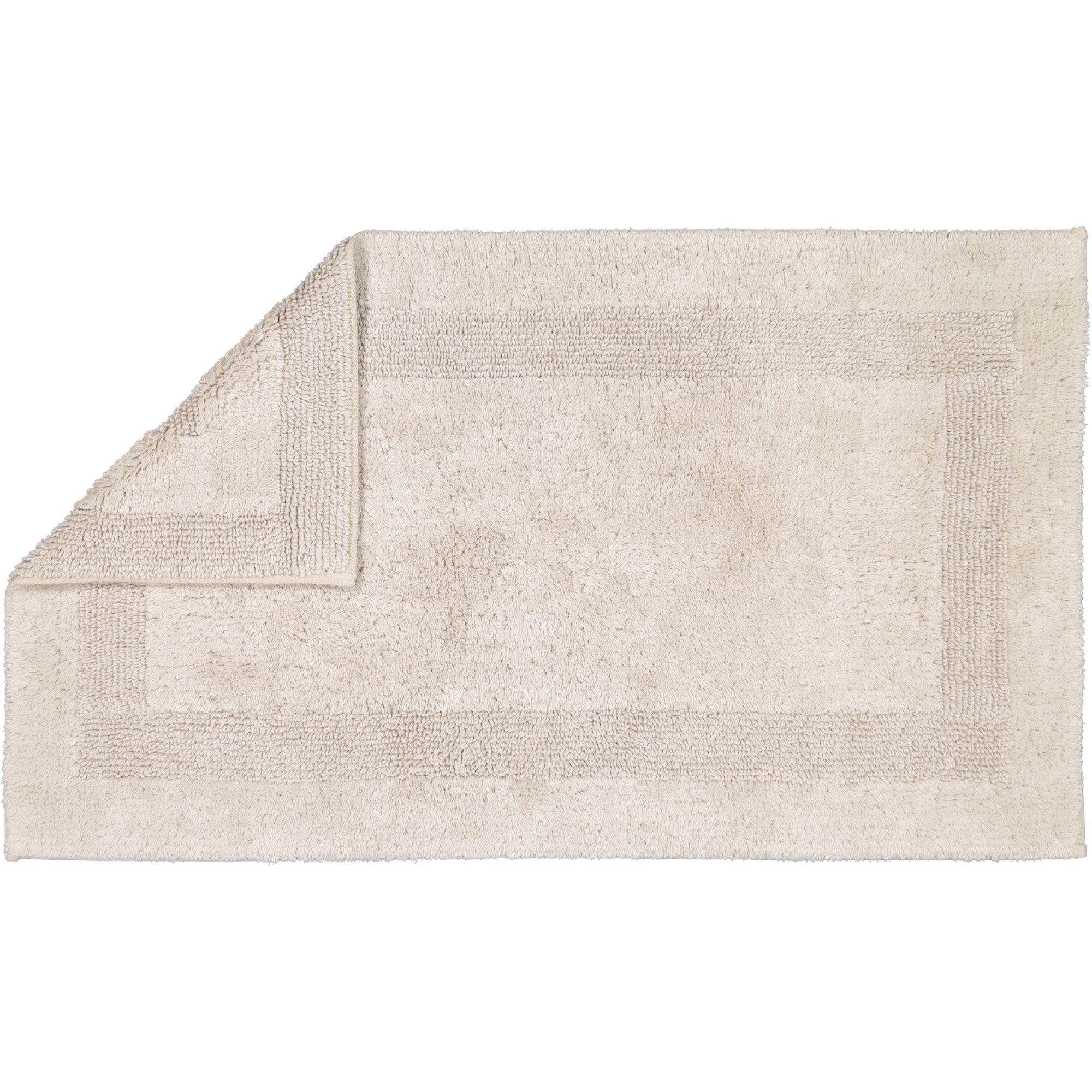 Cawö Home Badematte Luxus Badteppich 1000, 100% Baumwolle, Wendeteppich