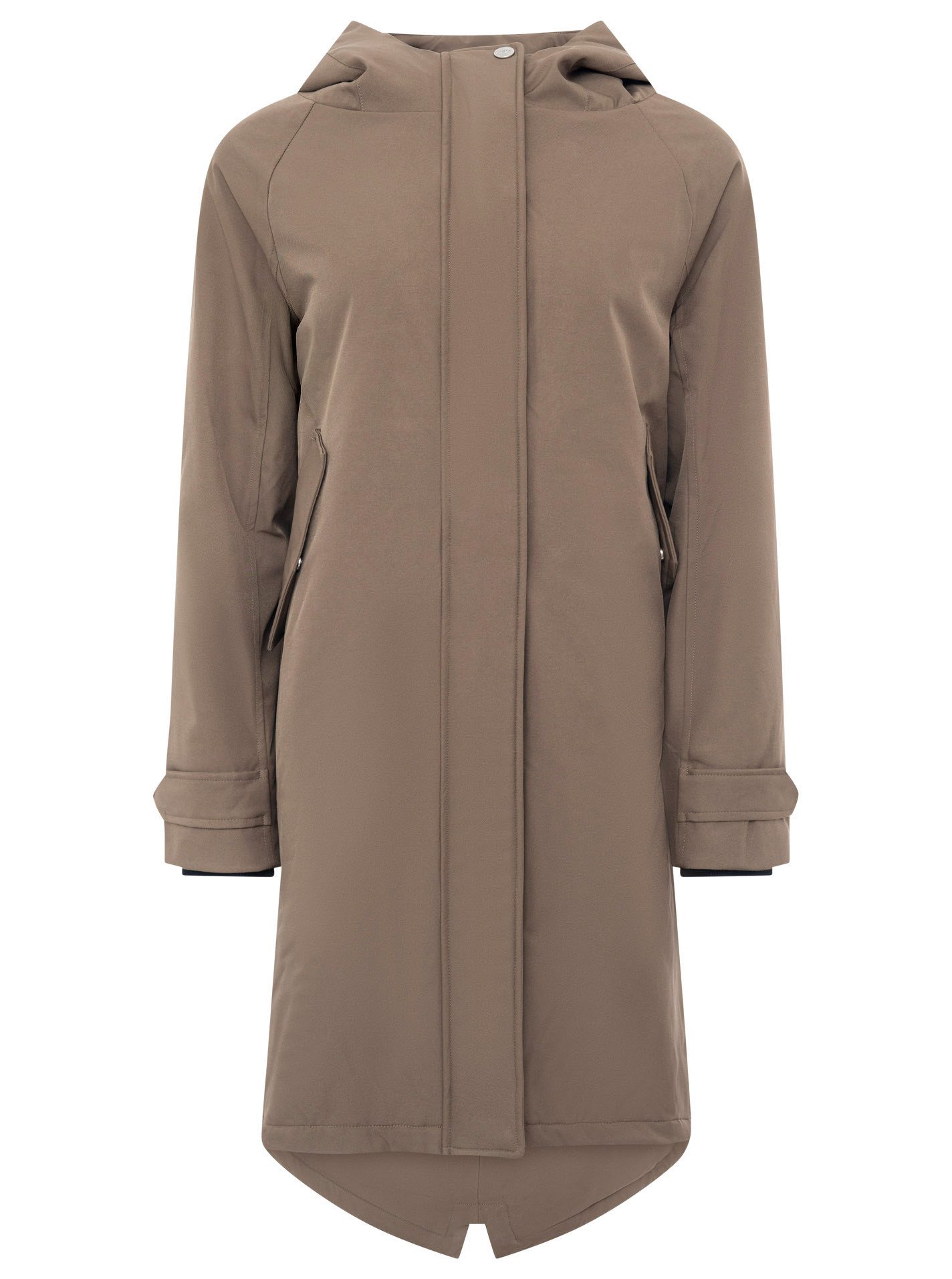 Zwillingsherz Parka "Keep Smiling" Druckknöpfe, Kapuze, Reißverschluss, Sei günstig online kaufen