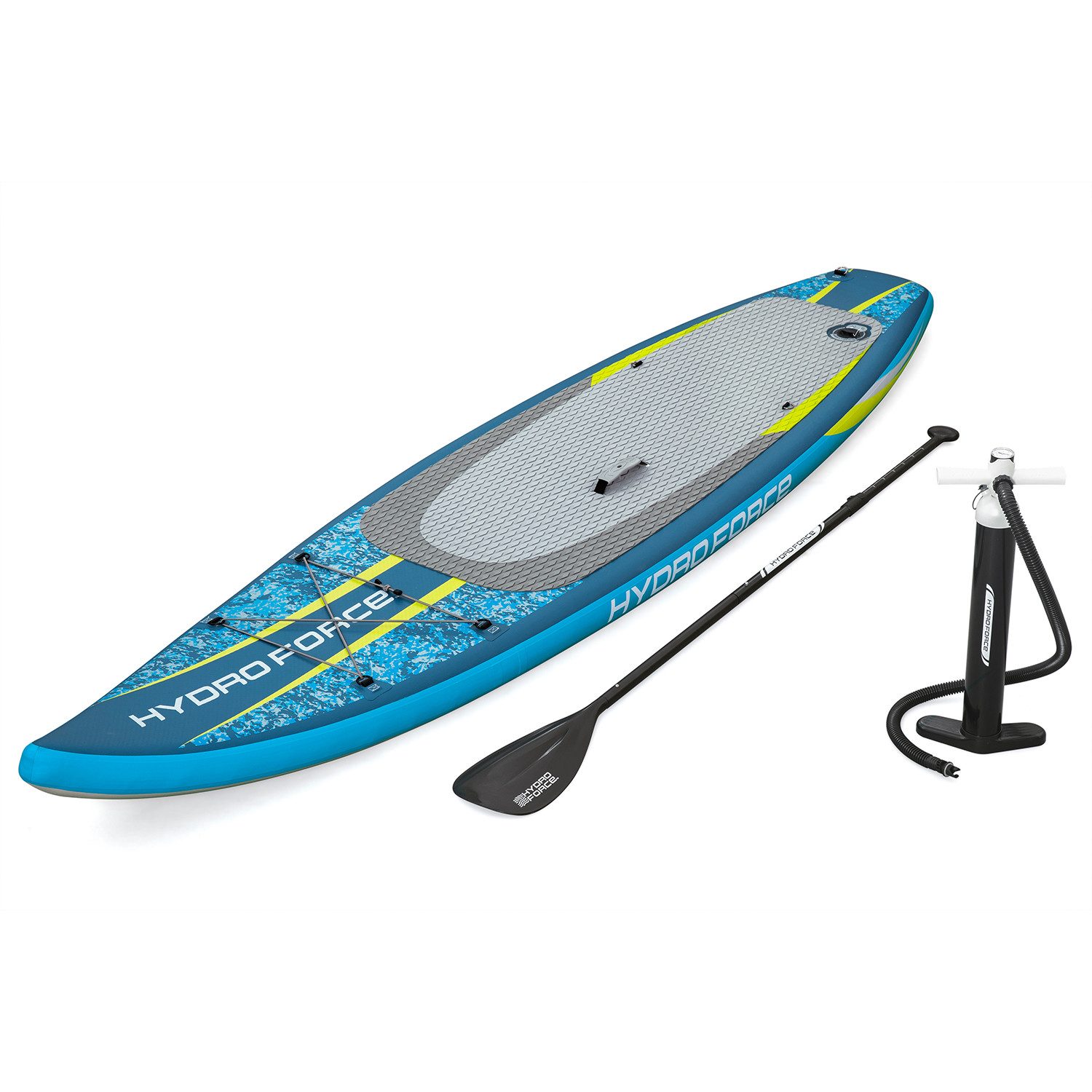 Bestway SUP-Board Hydro Force Aqua Glider™, Touring, (Set, 1 tlg., Coil-Leash), 320 x 79 x 12 cm, max. Belastbarkeit: 110 kg
