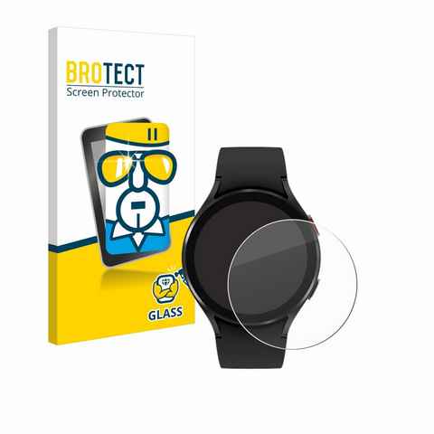BROTECT Panzerglas für Samsung Galaxy Watch 4 (44mm), Displayschutzglas, Schutzglas Echtglas 9H Härte HD-Clear
