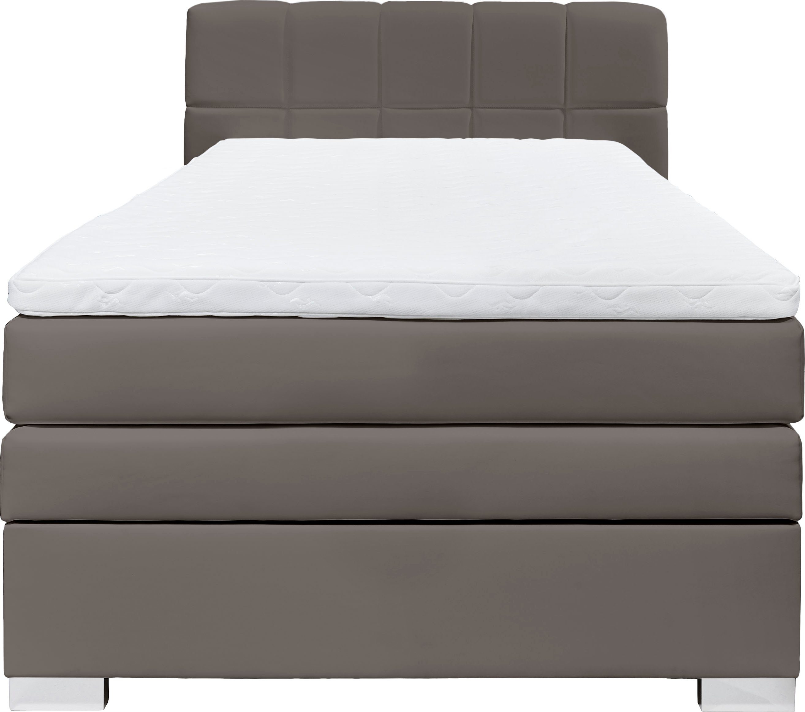 Home affaire Boxspringbett Airdrie, inkl. Bettkasten und Topper